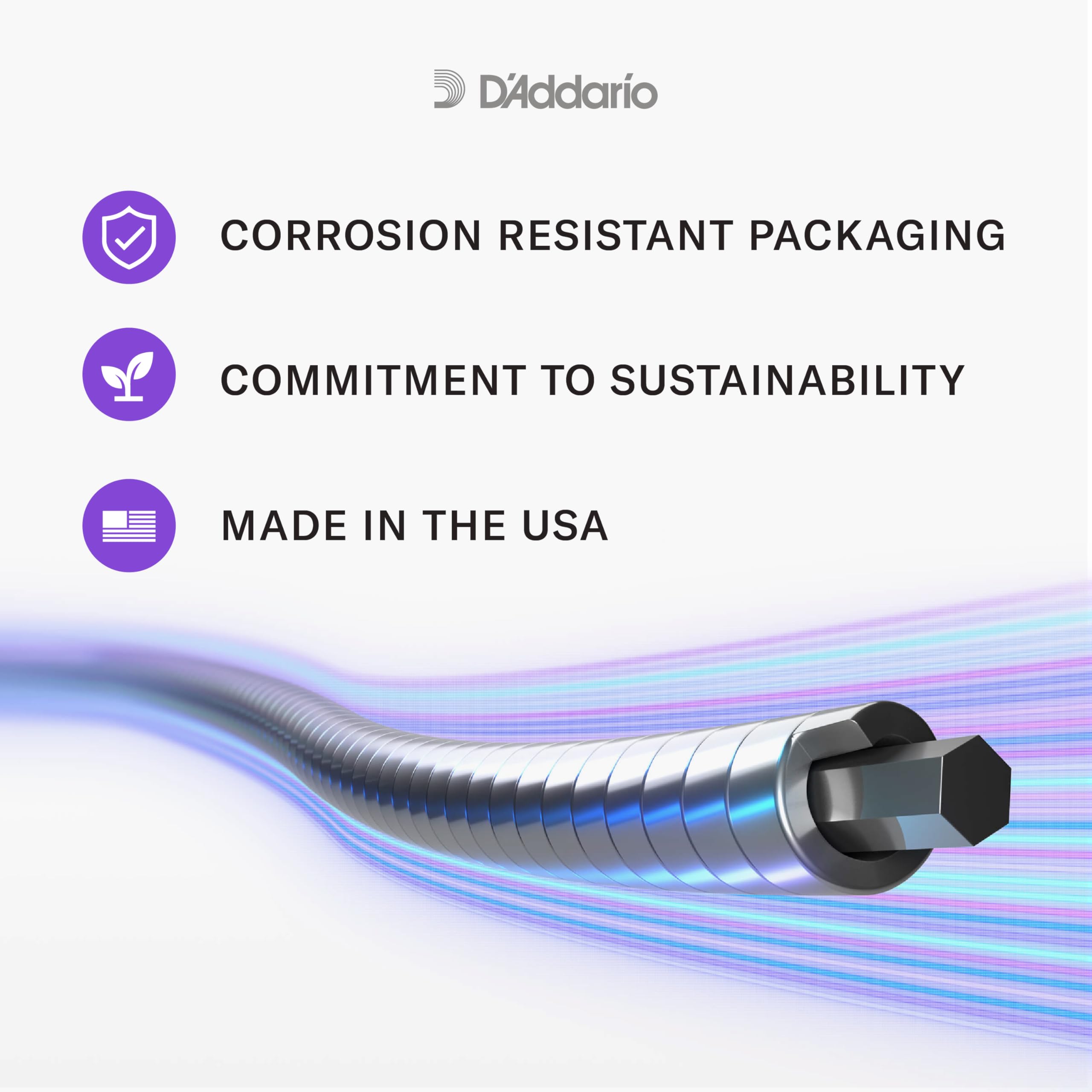 D'Addario Xl Chromes Flat Wound Bass Guitar Strings   Ecb80Sl   Super Long Scale   Super Light, 40 95