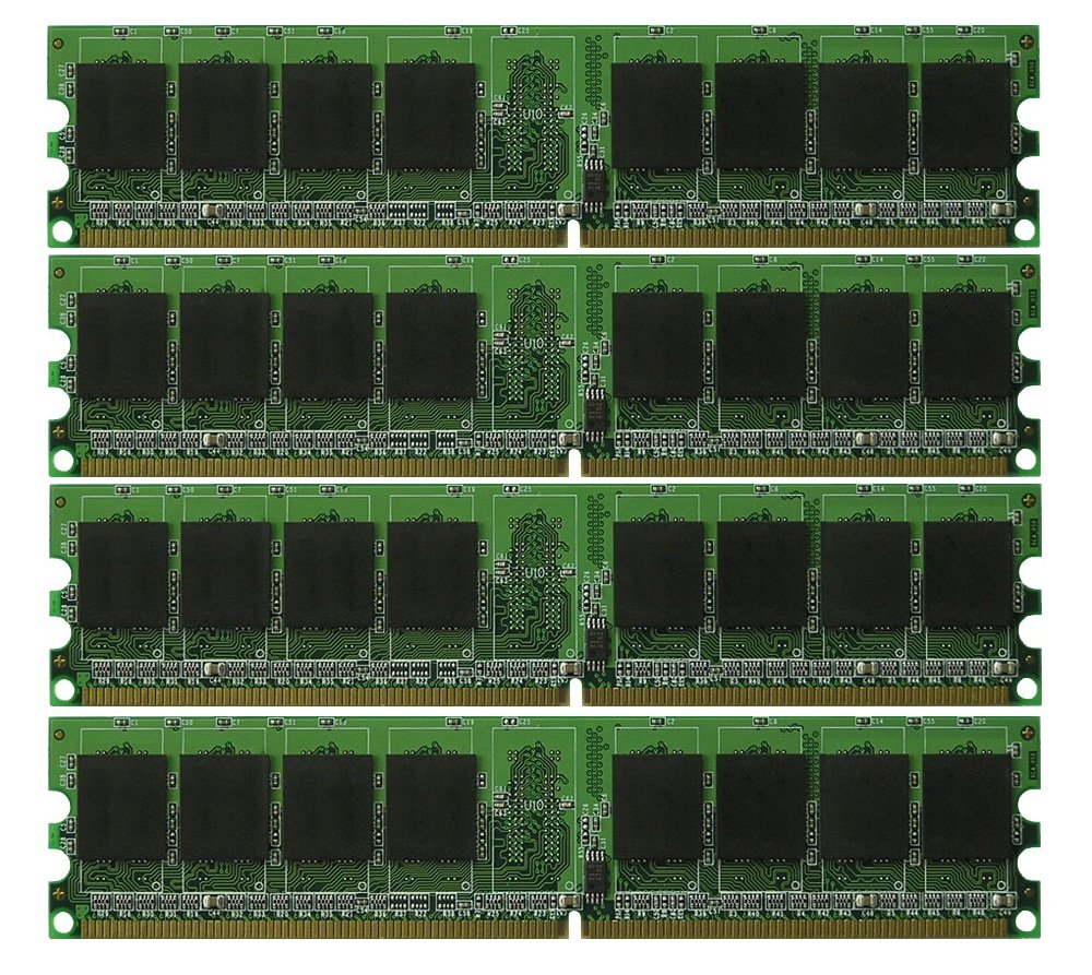 4GB (4x1GB) Memory RAM for HP Compaq dc5100 Series DDR2 PC2-5300 (667MHz)