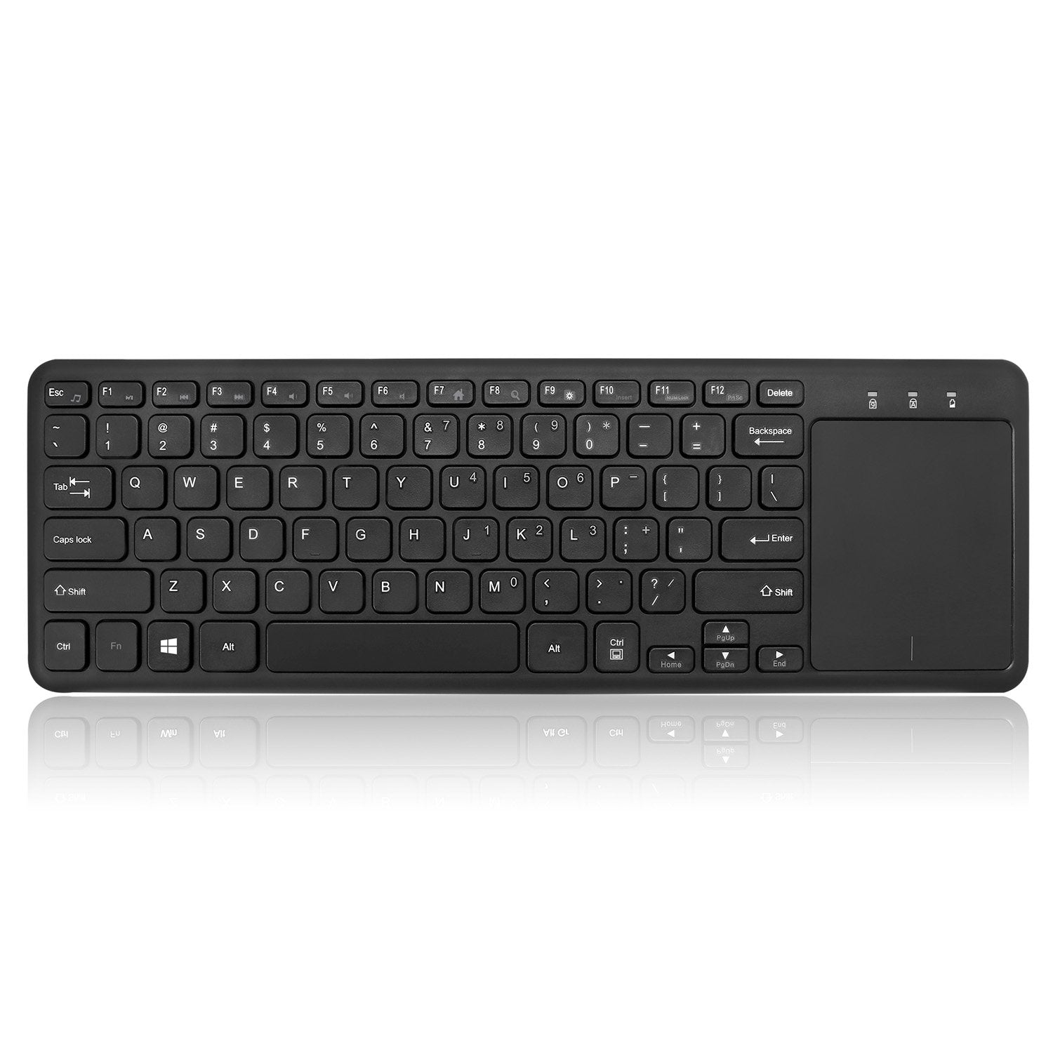 Adesso 2.4Ghz Wireless Keyboard, With Scissor Switch Keys, Large Built-In Multi-