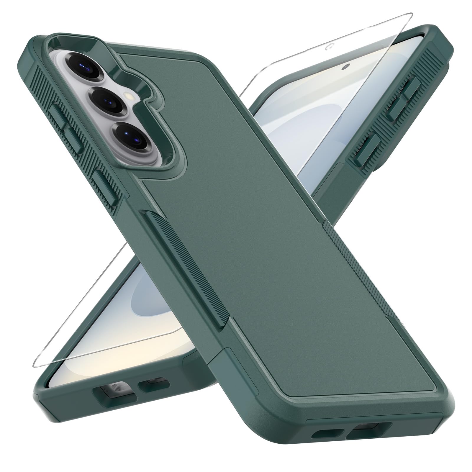 for Samsung Galaxy S26 Plus Case, [Military Grade Drop Tested] with Screen Protector, Dual Layer Protective Heavy Duty Cell Phon