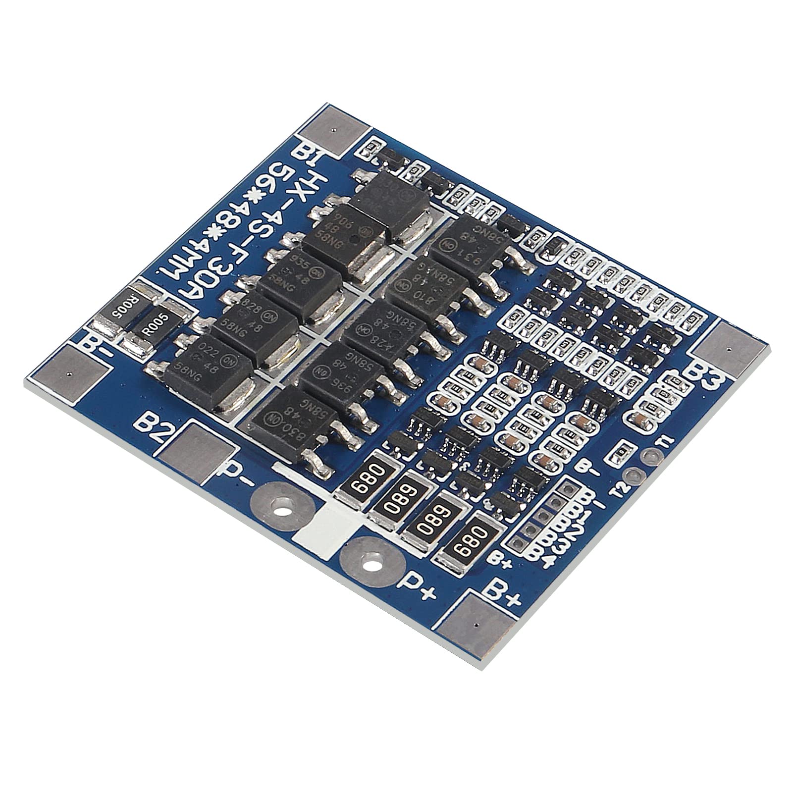 3Pcs 4S 30A 12.8V Bms Pcb 18650 Battery Protection Board Lifepo4 Life 4S Bms Balancing Charging Circuit Pcb Board