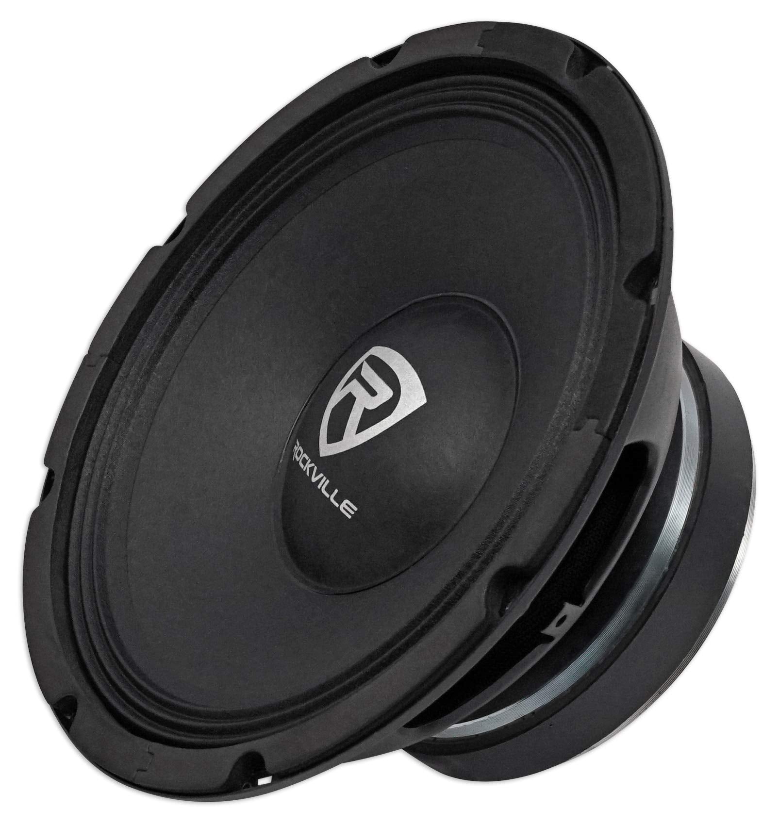 Rockville Rm108Pro 10 600 Watt 8 Ohm Spl Car Midrange Mid-Bass Pro Speaker