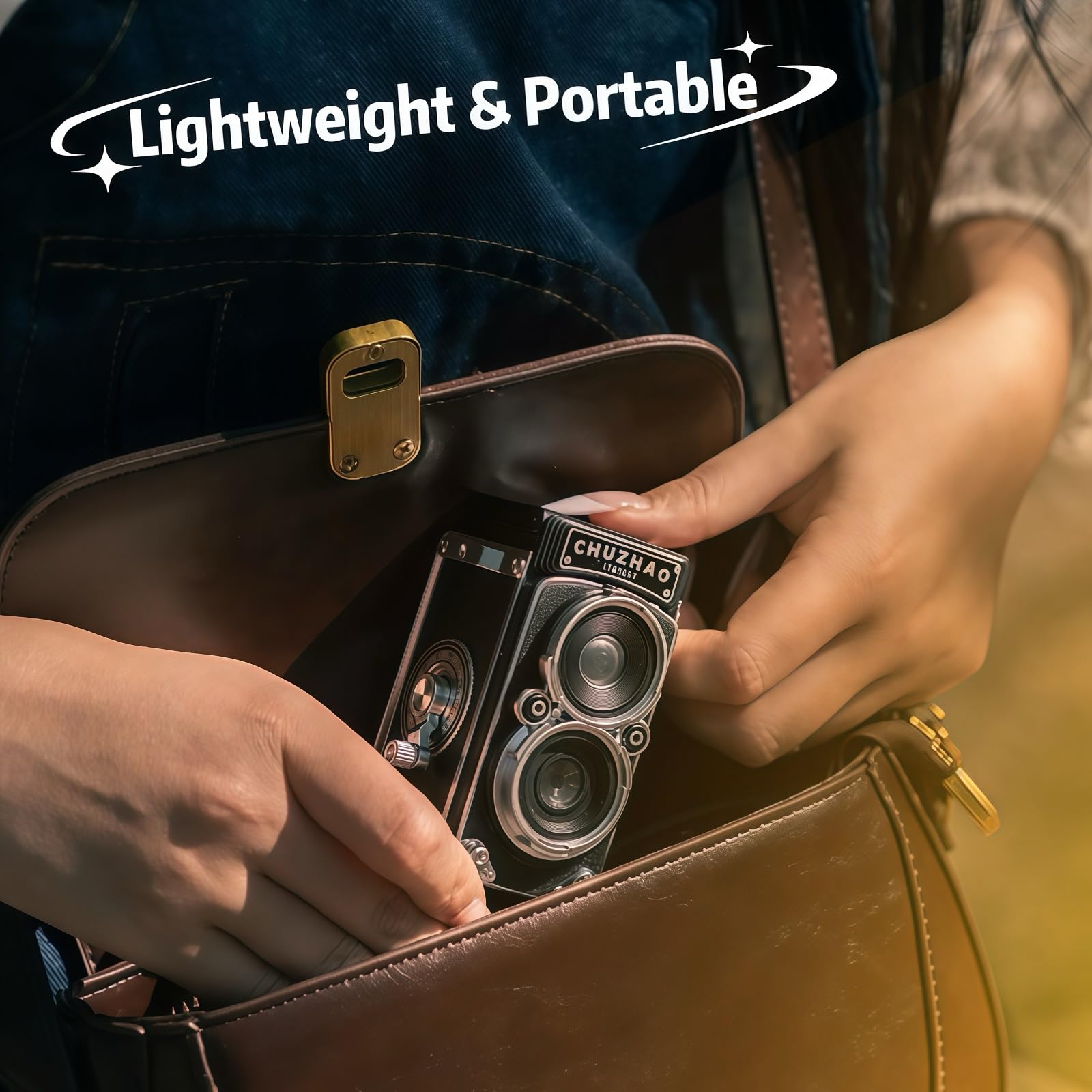 Digital Retro Mini Camera With 16Gb Card, 12Mp Autofocus, 1080P Fhd Small Video Recording Camera, Suitable For Beginners/Teens/A