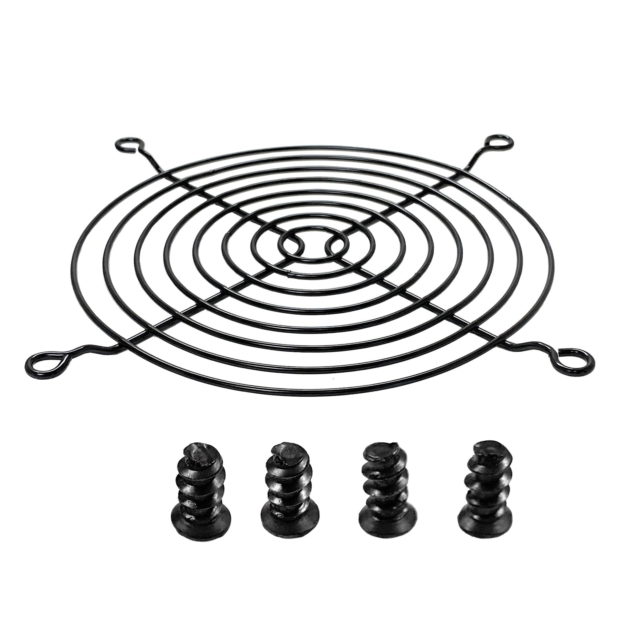 120Mm Black Finger Grills (2 Pack)