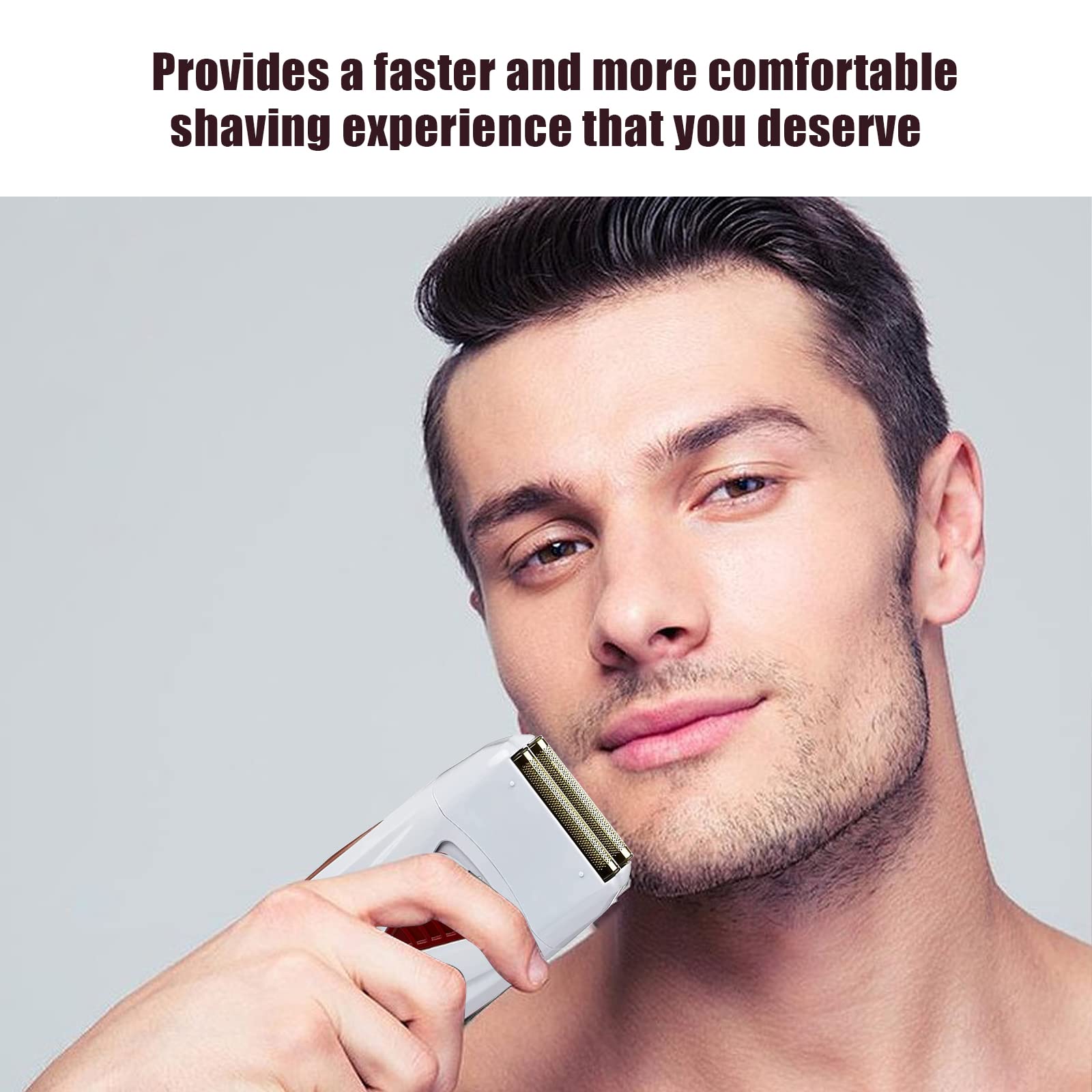 Vallnei Pro Shaver Replacement Foil And Cutters Compatible With Andis 17150(Ts 1)/17155/17200 Shaver Profoil Lithium Replacement