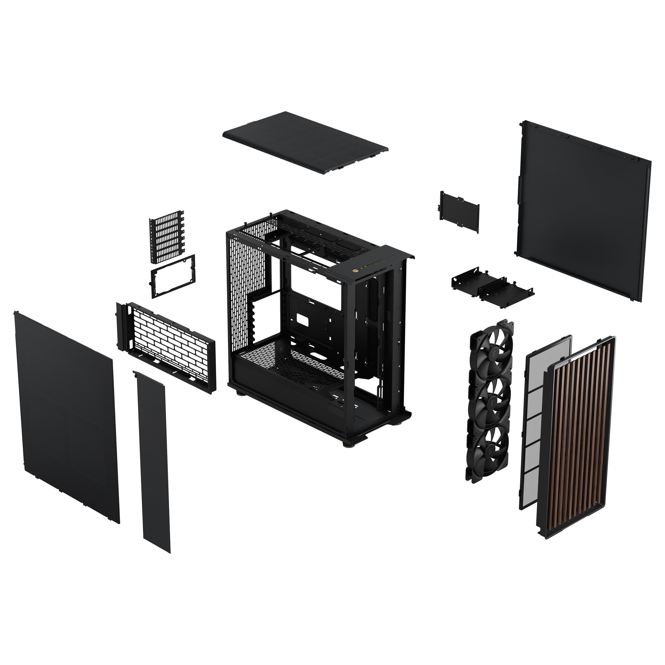 Fractal Design North Xl Charcoal Black