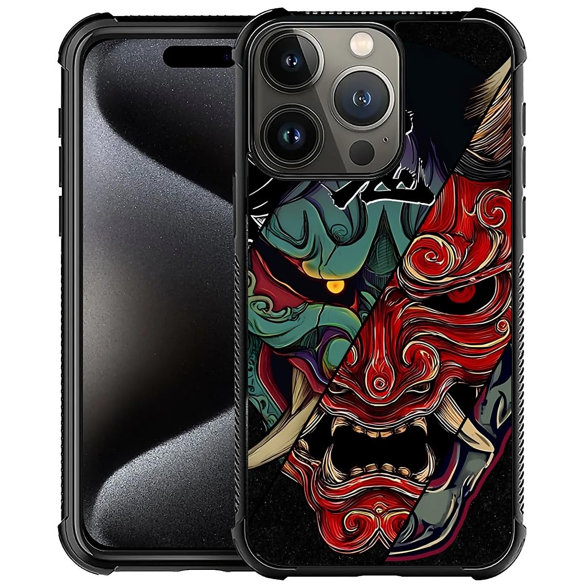 Deaorew for iPhone 16 Pro Max Case | Classic Slim Cover Design | Japanese Samurai