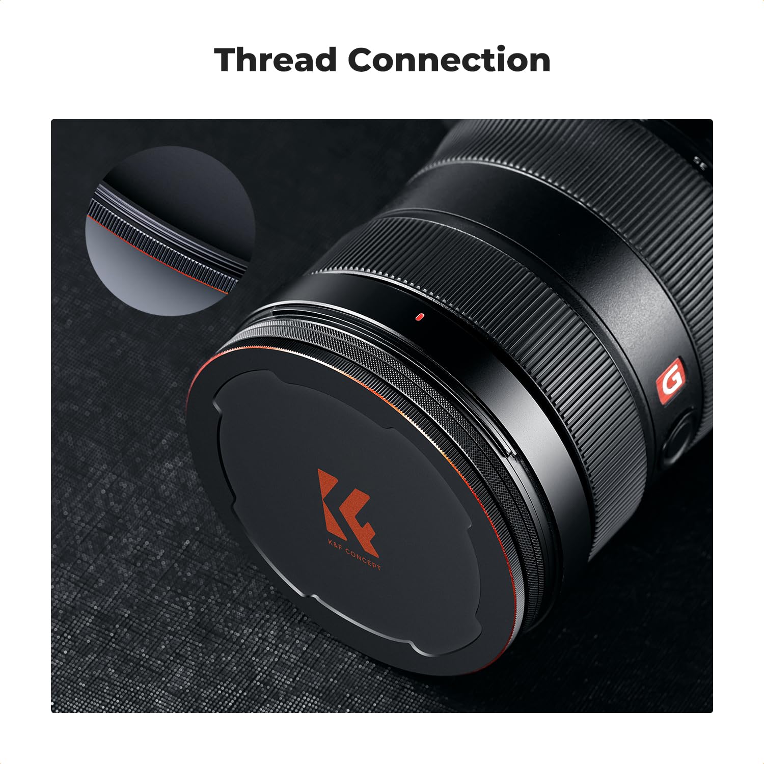 K&F Concept 67Mm Thread & Magnetic 2 In 1 Lens Filter Cap Only Compatible With K&F Magnetic Swap System