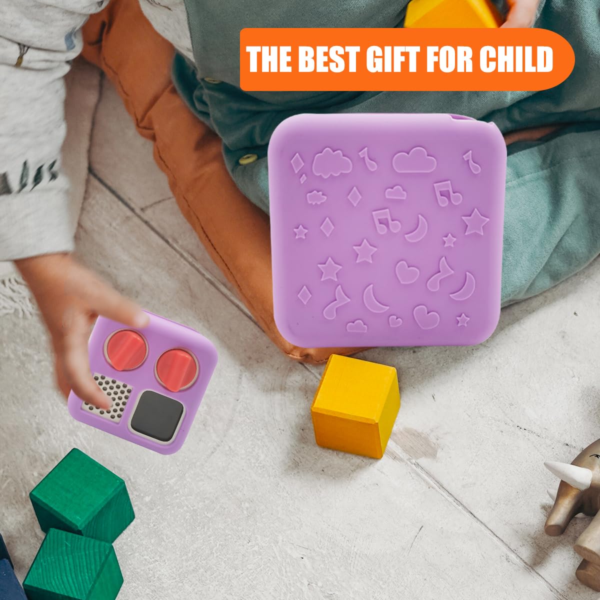 Anti-Slip Silicone Cover For Yoto Mini Audio Player, Protective Sleeve Case For Mini Player; Accessory For Kids Music Players (C