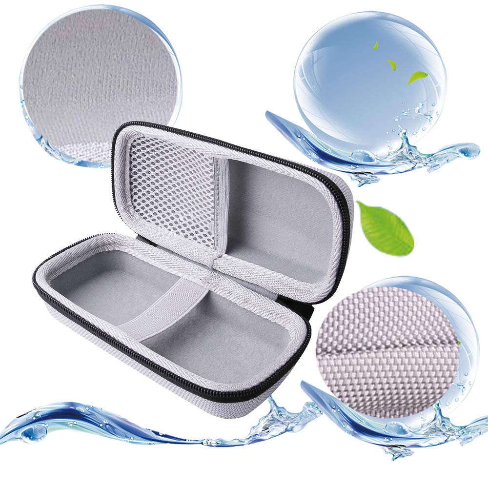 Werjia Hard Eva Travel Case Fits Zoom H1N/Zh1 H1 Handy Recorder (Grey)