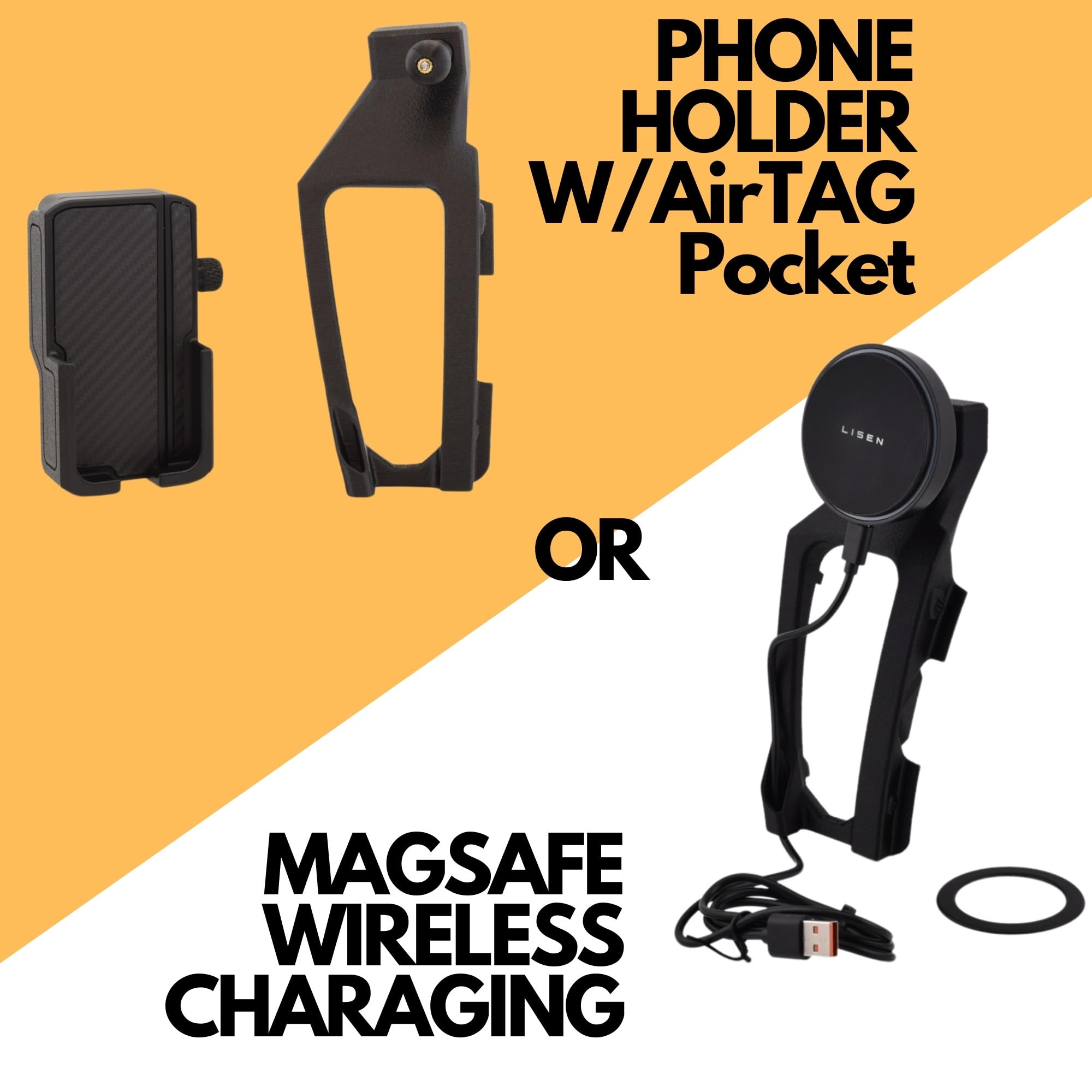 Customish Phone Holder For Honda Accord 2003-2007 (Cradle Mount)