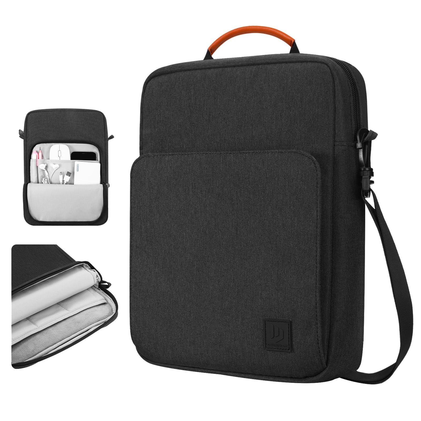 Dadanism 9-11 Inch Tablet Sleeve Bag Carrying Case with Shoulder Strap for iPad (A16) 11, iPad 10th Gen 10.9 Air 5/4, i-Pad Air/