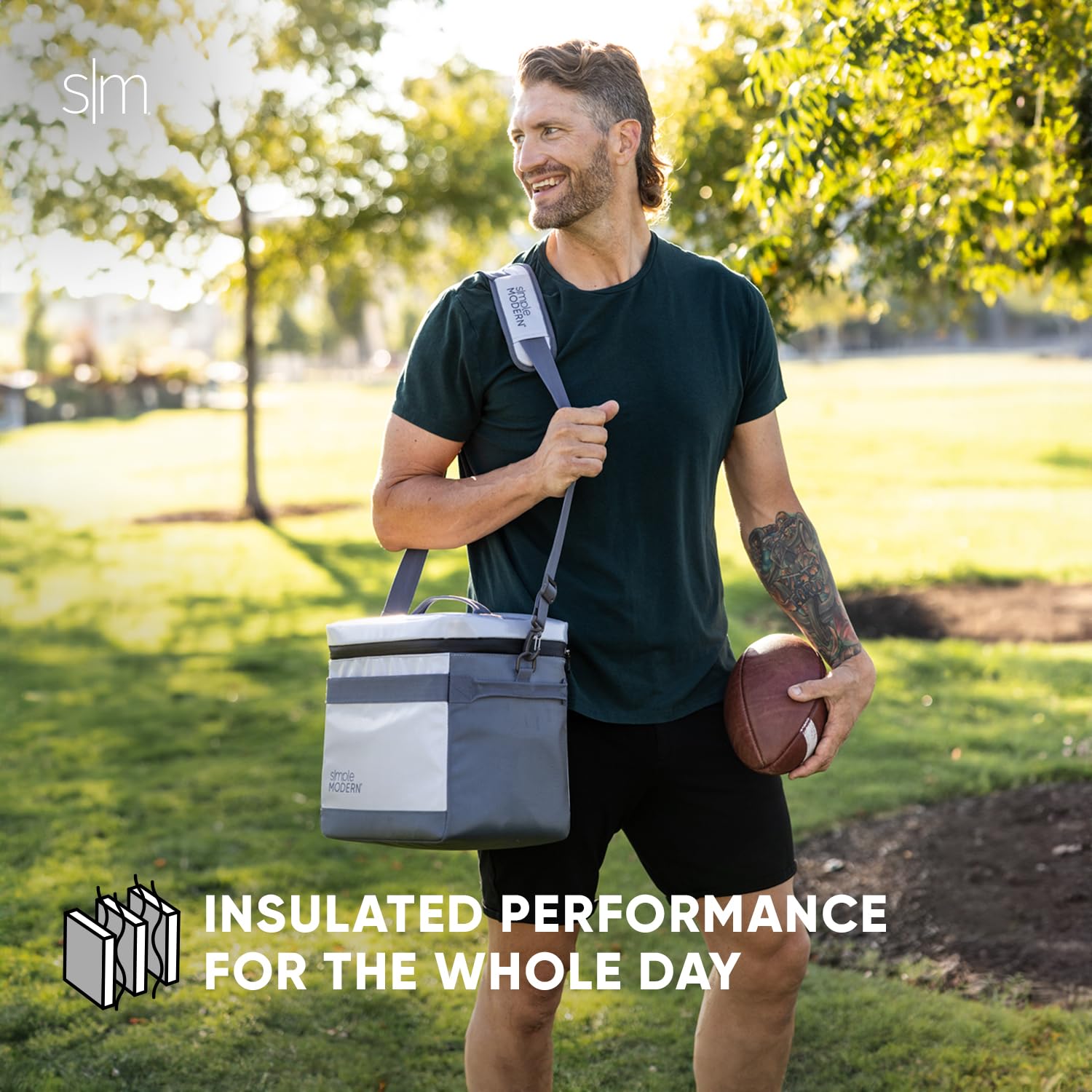 Simple Modern Officially Licensed Nfl Green Bay Packers Day Cooler For 12 Cans | Soft Insulated Ice Chest With Carrying Strap &