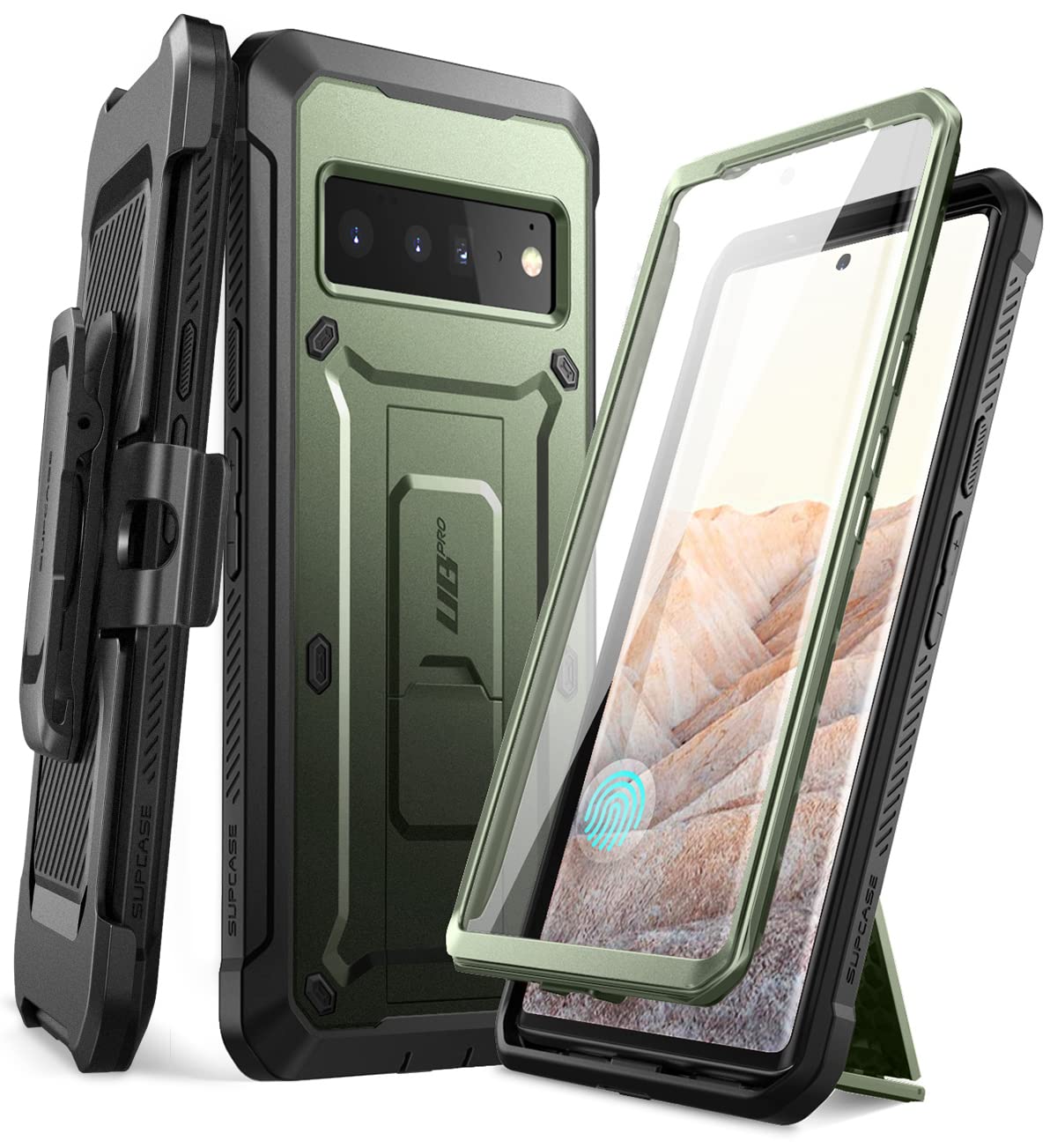 SUPCASE Unicorn Beetle Pro Series Case for Google Pixel 6 Pro (2021 Release), Rugged Full-Body Case with Built-in Screen Protect