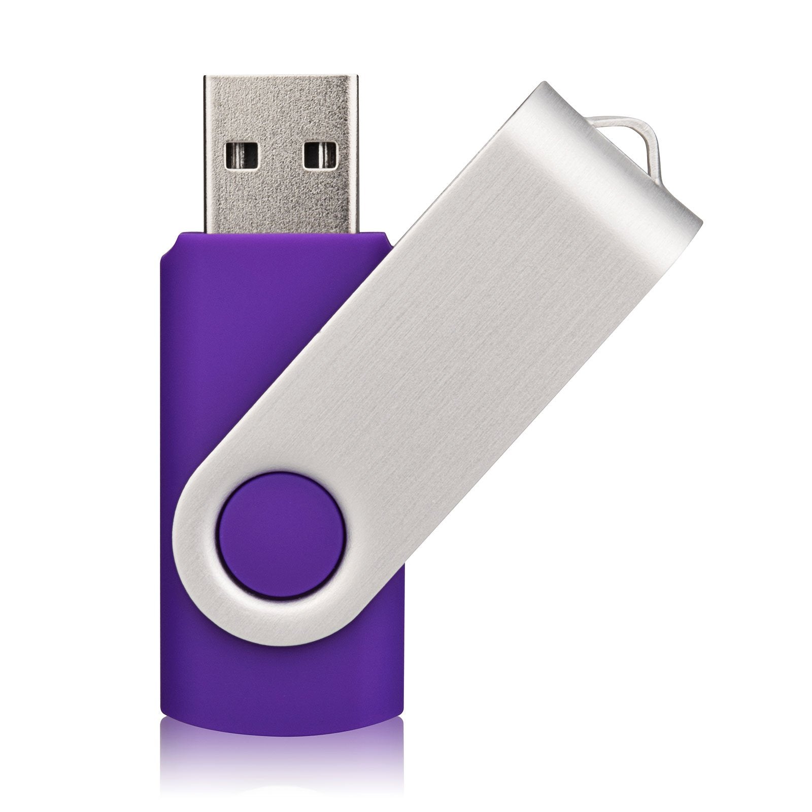 Kalsan 10 Pack 8Gb Usb Flah Drive Usb 2.0 Pen Drive Purple