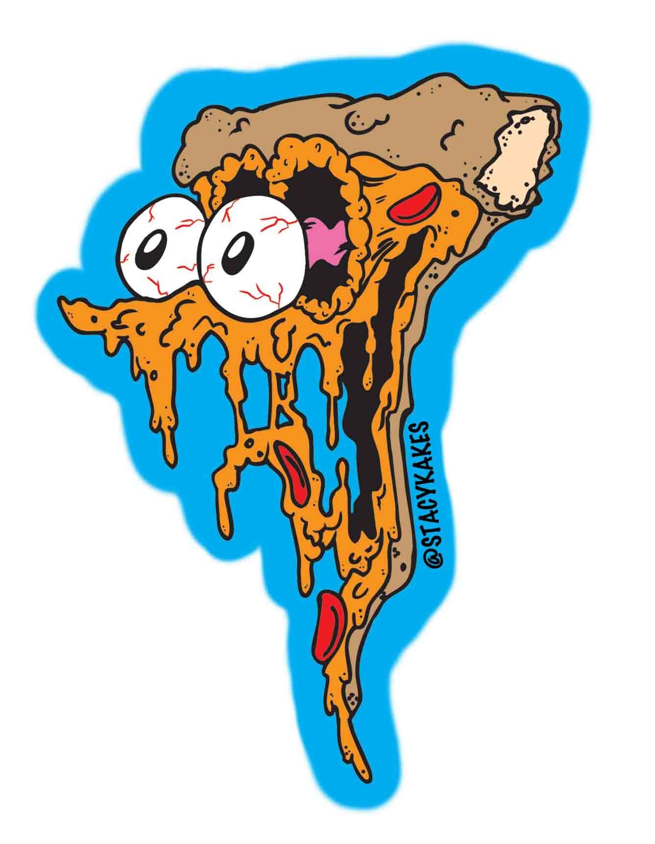 Pizza   Awesome 5 Inch Full Color Decal   Made In The Usa