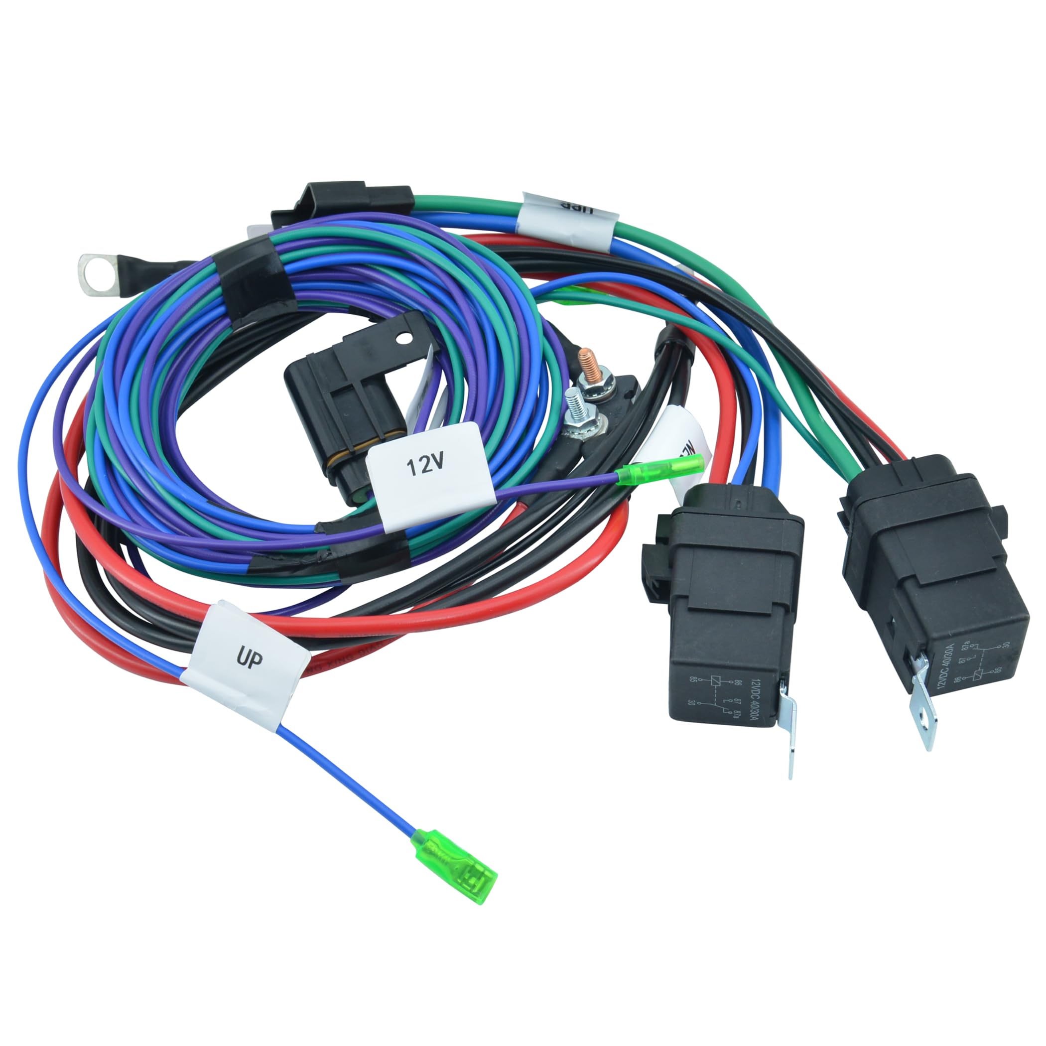 Altbet Wiring Cable Harness Kit Compatible With Marine Cmc/Th Tilt Trim Unit Jack Plate #7014G