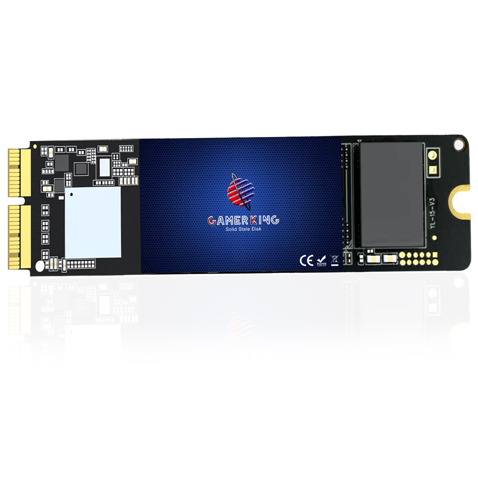 Gamerking [Original Interface 512Gb Ssd For Mac, Nvme Pcie Gen3.0X4, 3D Nand Tlc M.2 Ssd For Apple Macbook Air A1465 A1466 2013 2017 And Macbook Pro A1398 A1502 Retina 2013 2015