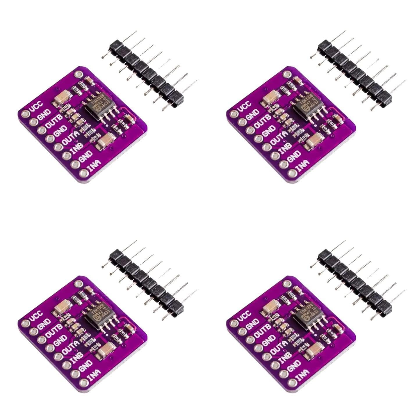 (4 Pc) Pro3D Tda1308 Stereo Driver Audio Module