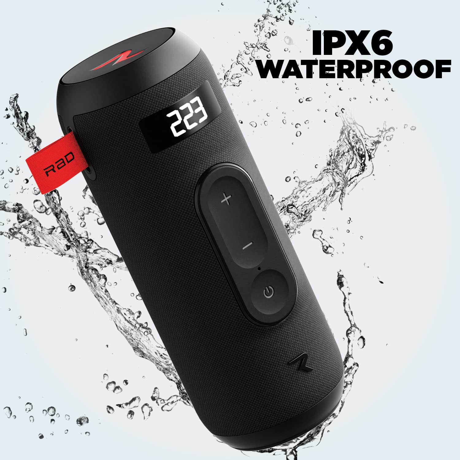 Rad Golf Sound+ Ultimate Gps Bluetooth Golf Speaker With Super Strong Magnet To Attach To Golf Cart   Ipx6 Waterproof   Power Ba