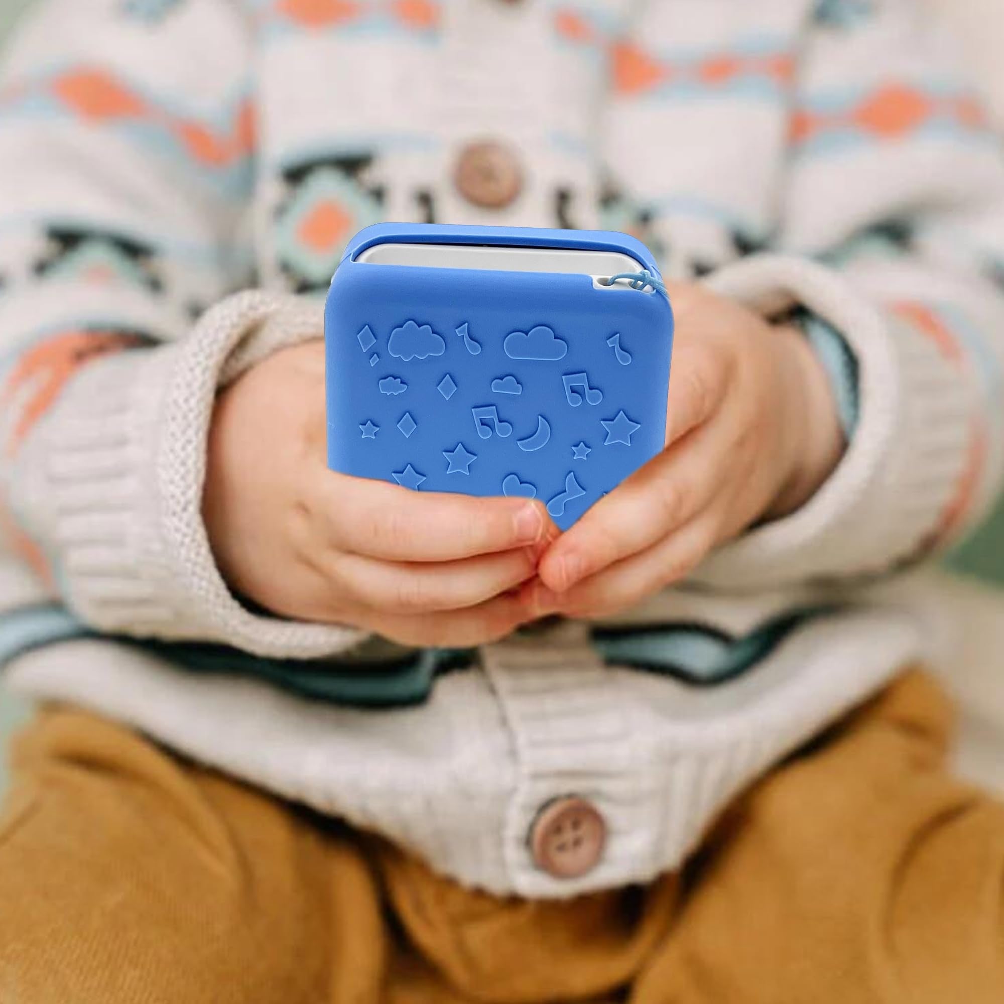 Leotube Silicone Shell Cover Case For Yoto Mini Player, Silicone Protective Sleeve Case Compatible With Mini Bluetooth Speaker (