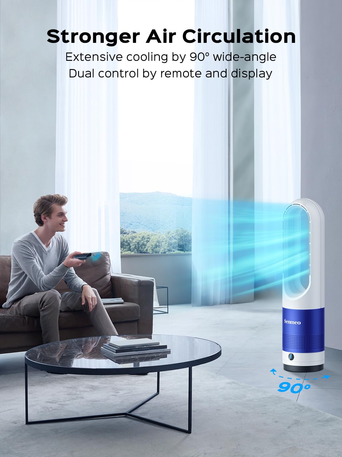 Senmeo Tower Fan - Thumbnail 2