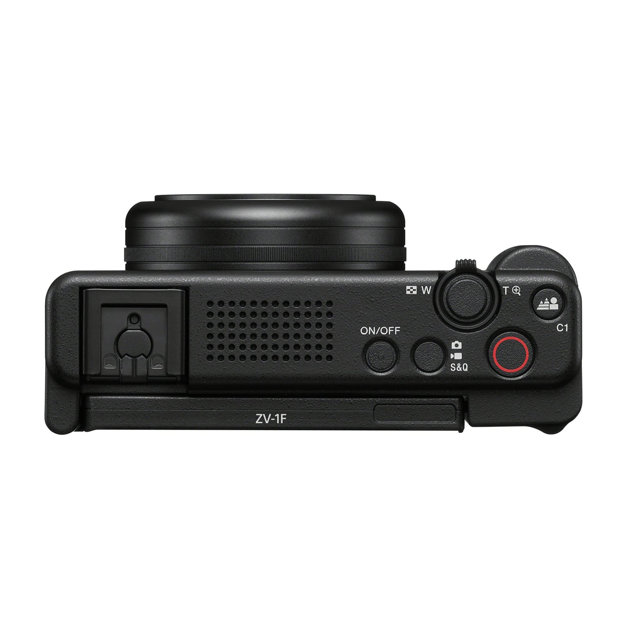 Sony ZV 1F Vlog Camera for Content Creators and Vloggers Black