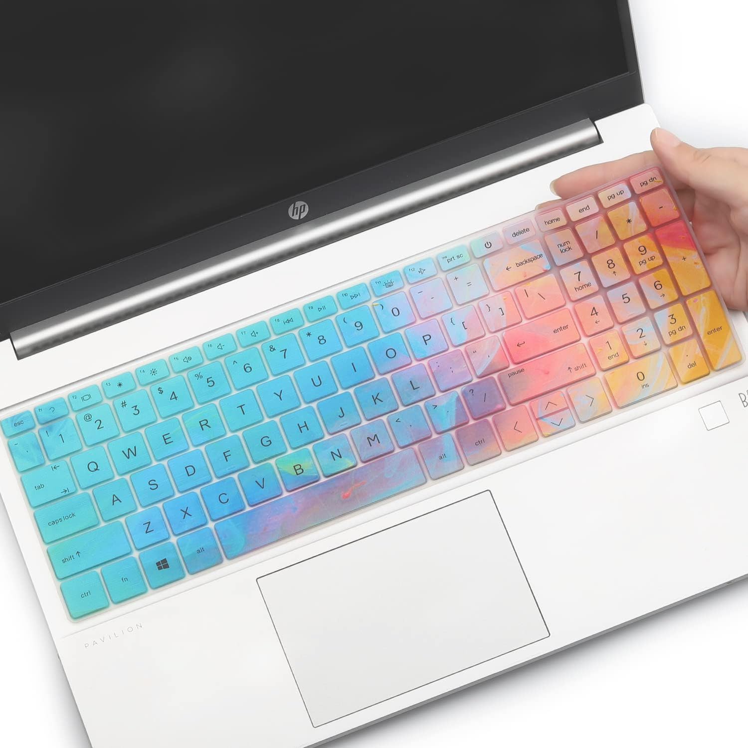 Keyboard Cover For Hp Essential 17T 17.3, 17.3 Hp Laptop 17 Cn 17 Cp 17T Cn300/Cn200/Cn000 17 Cn0065Cl 17 Cn3033Cl 17 Cn0691Ds 1