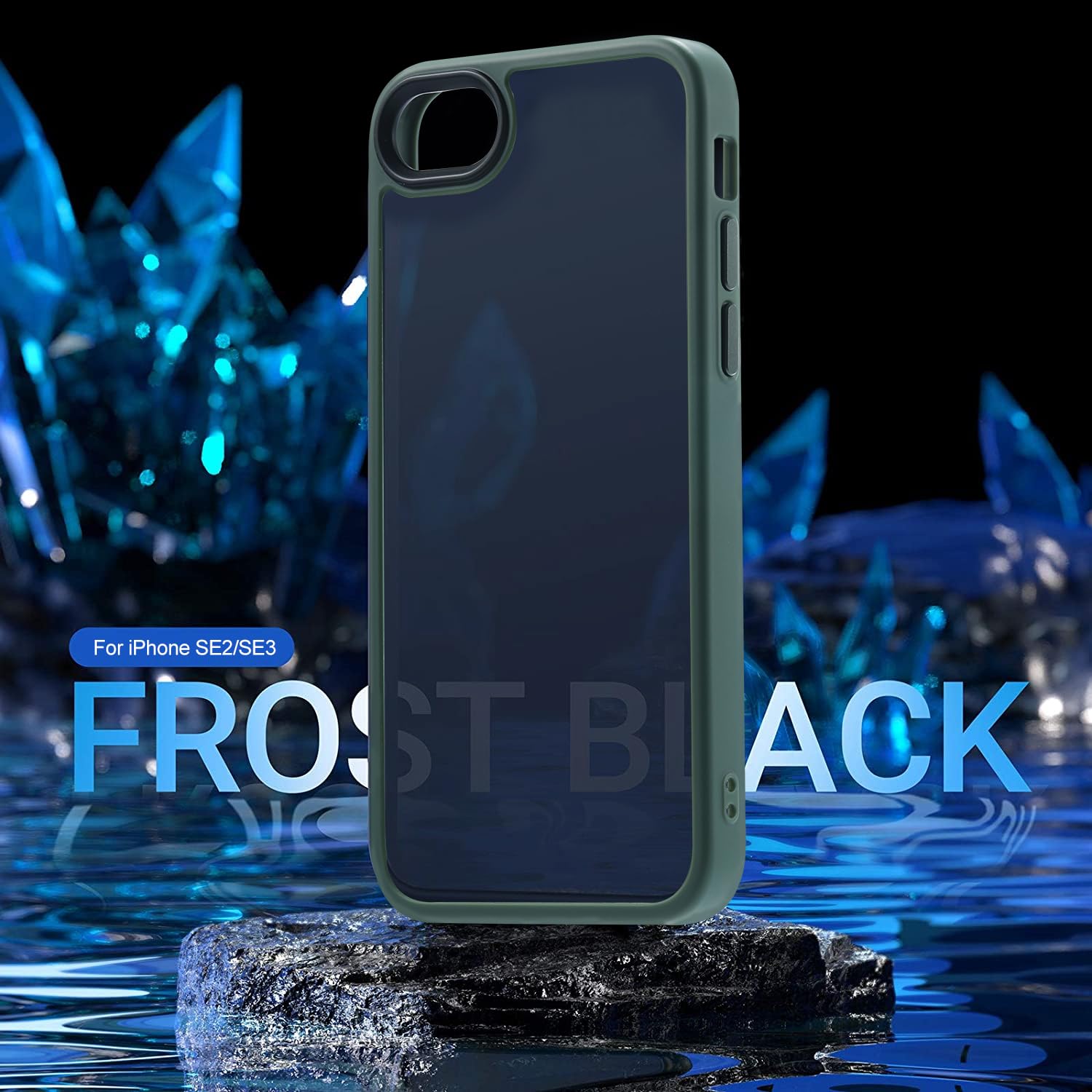 Yriklso Shockproof For Iphone Se Case 2022/Iphone Se Case 2020 [Military Drop Certified] For Iphone Se 2022 Case Semi Clear Hard