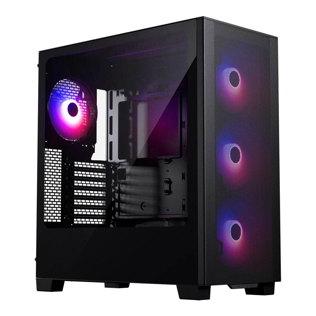 Phanteks XT Pro Ultra, Mid-Tower Gaming Chassis, 4X M25-140 Fans Included, High Airflow Performance Mesh, Tempered Glass Window, USB-C 3.2 Gen2 (Black)
