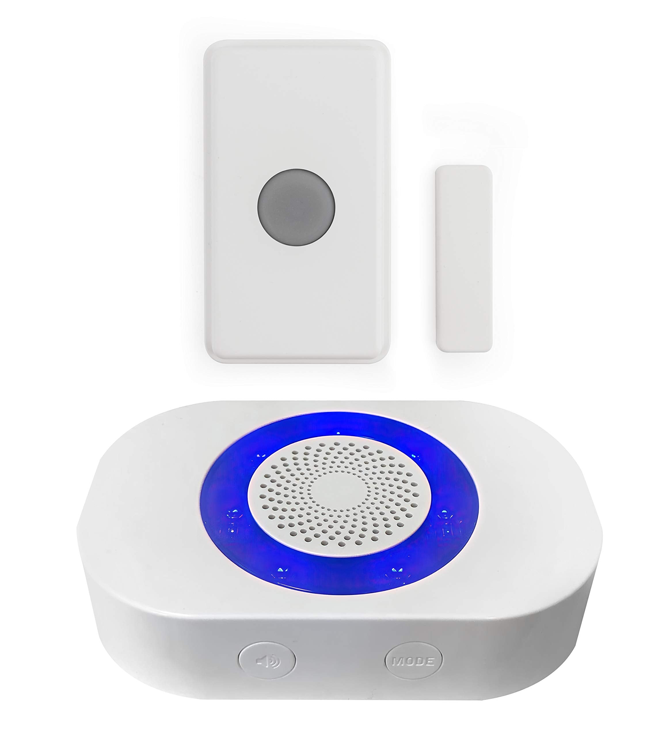 Dakota Alert Doorbell Utre 4K Plus   One Mile Wireless Door Bell, Panic Button, Door Contact   Ut 4000 Universal Transmitter & Re 4K Plus Receiver With12 Vdc And Relay Outputs, Wireless Mailbox Alert