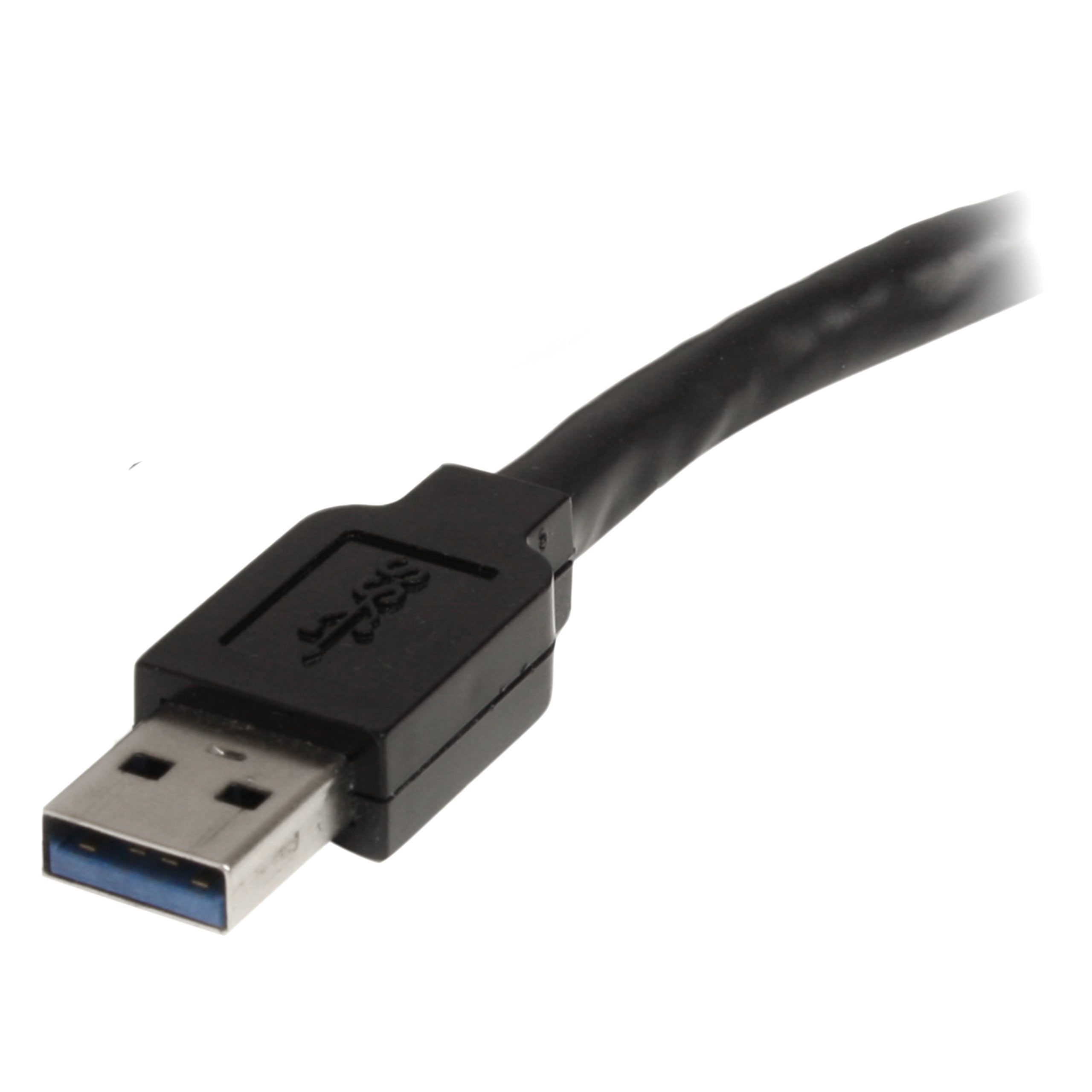 Startech.Com 16.4Ft Active Usb 3.0 Extension Cable With Ac Power Adapter   Shielded   Male To Female Usb Usb 3.1 Gen 1 Type A (5