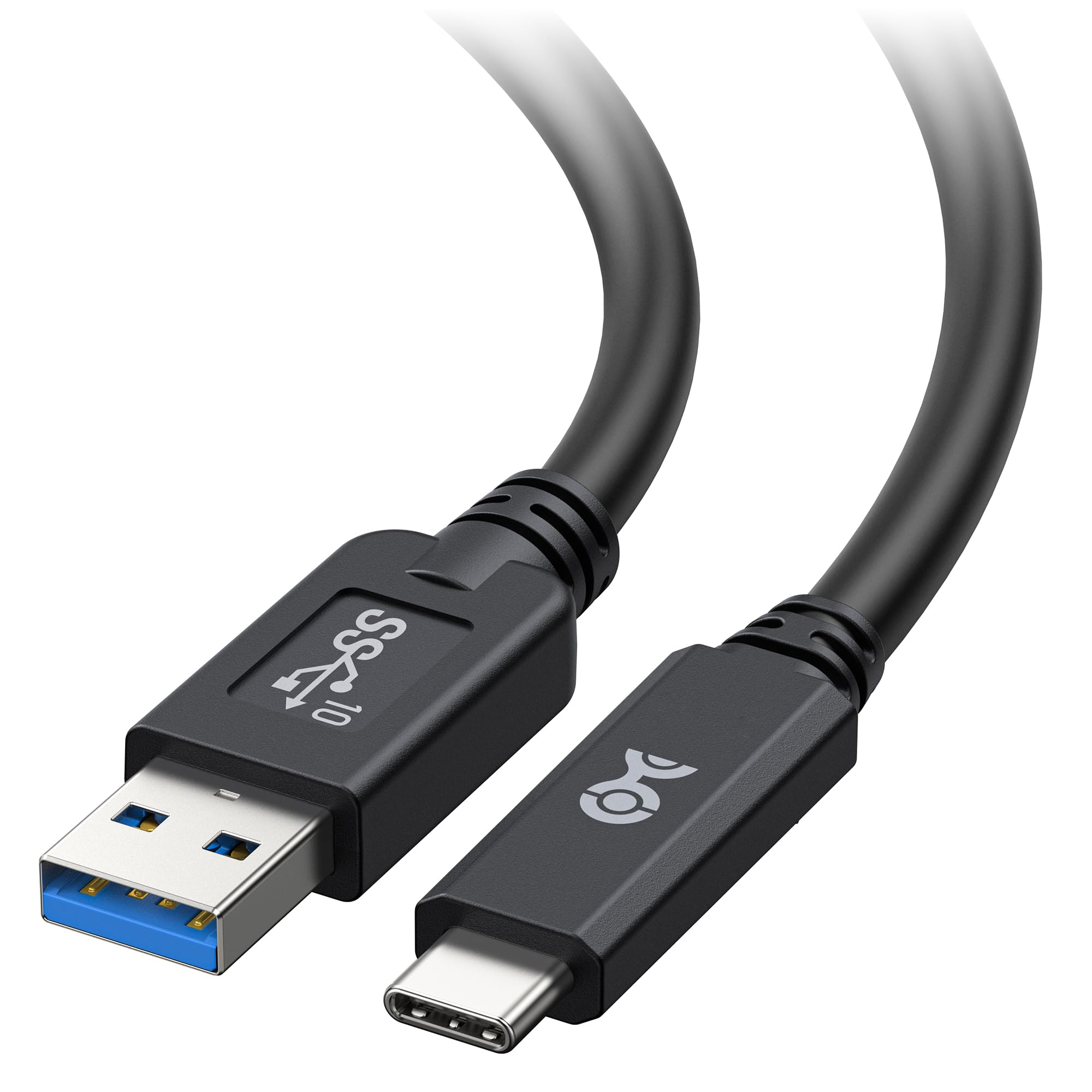 Cable Matters [USB IF Certified] 10 Gbps Gen 2 USB A to USB C Cable 3.3 ft (USB C to USB Cable) in Black, Compatible with iPhone 16/15, 16/15 Pro Max, 16/15 Plus