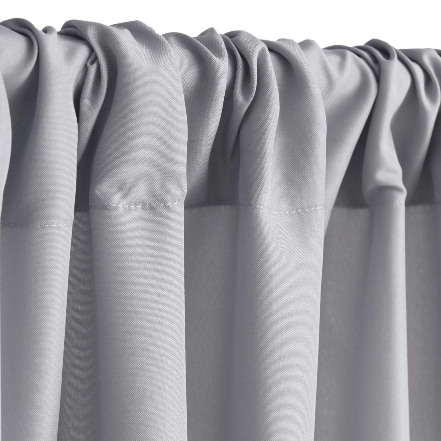 Hiasan Silver Grey Backdrop Curtains For Parties, Polyester Photography Backdrop Drapes For Family Gatherings, Wedding Decoratio