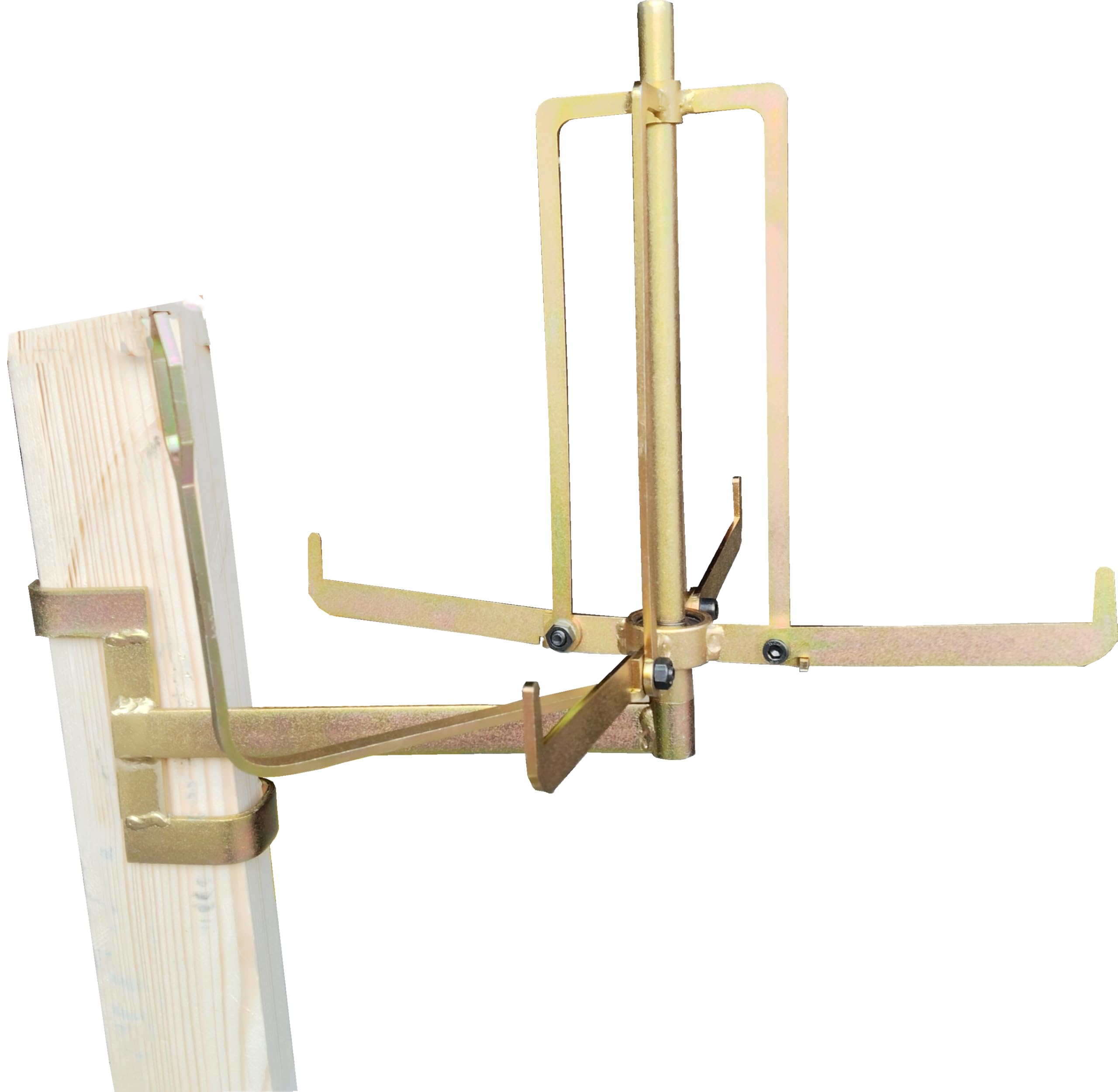 Folding Wire Spool Rack, Floor Or Stud Mounted ,New Cable Dispenser, Electricians Tools Suitable For Romex Wires