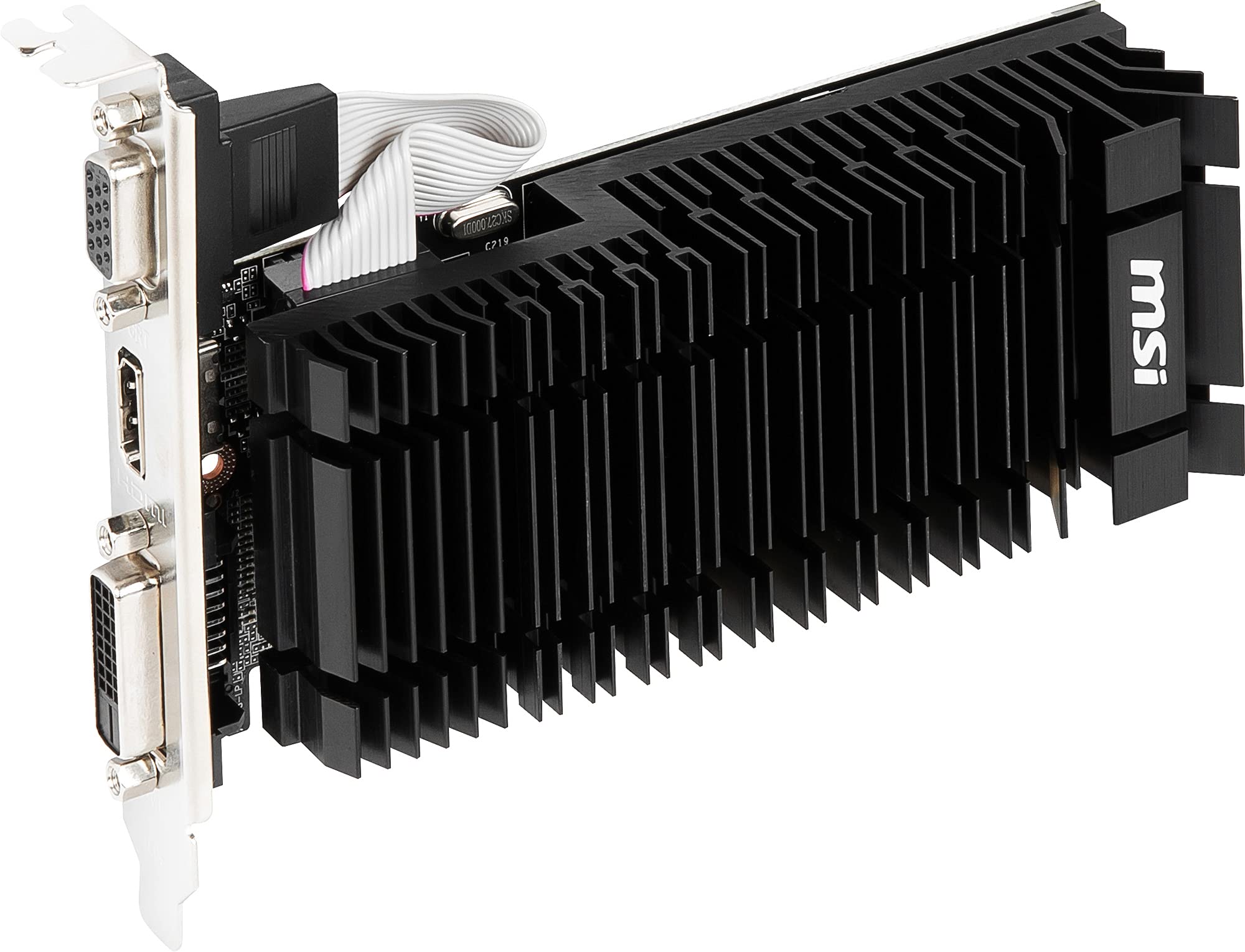 Msi Gaming 64 Bit Dual Link Dvi D/Hdmi Nvidia Geforce Low Profile Graphics Card (N730K 2Gd3H/Lpv1)