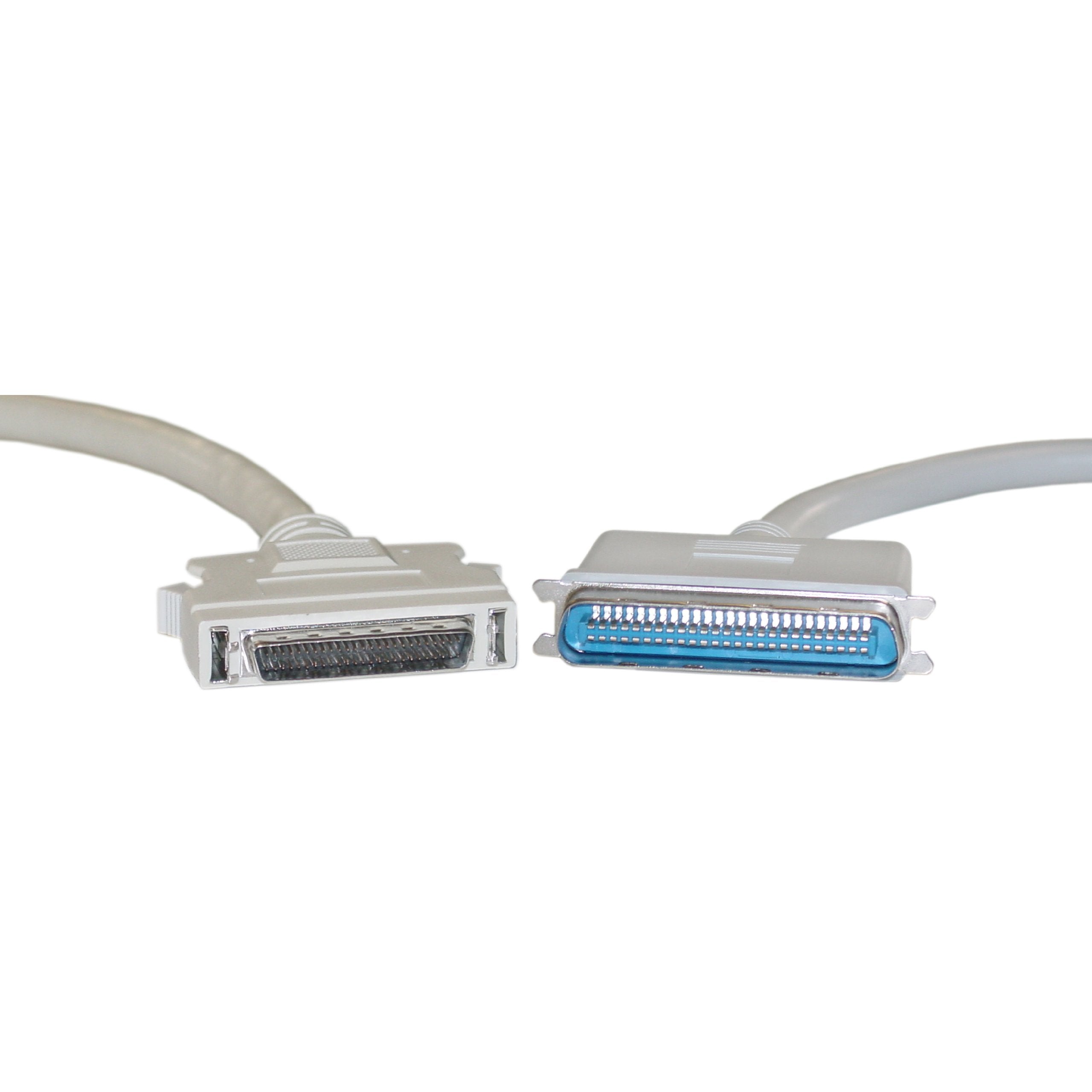 Cablewholesale Scsi Ii Cable, Half Pitch Db50 Male To Centronics 50 Male, Hpdb50 To Cn50 (M/M), 25 Twisted Pairs, 28Awg, 6 Foot,