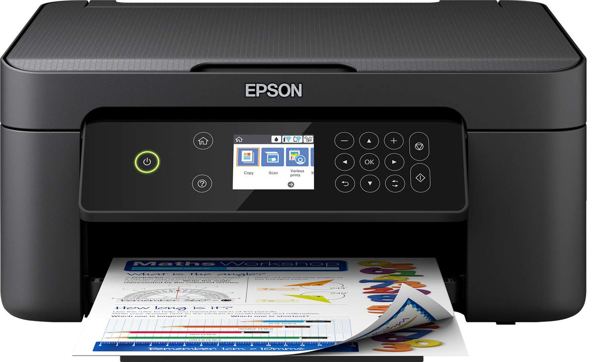 Printer Multifunction Epson Expression Home Xp 4100,Monochrome 15 33 Ppm Lcd Wifi Black