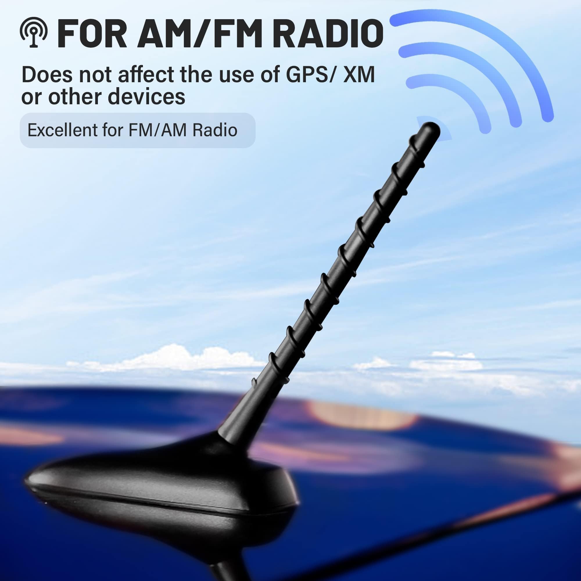 Anina 7    Antenna Mast For 2011 2022 Jeep Grand Cherokee,Renegade,Compass,Chrysler 200, Fiat 500 Fm Am Radio Aerial 5091100Aa 6