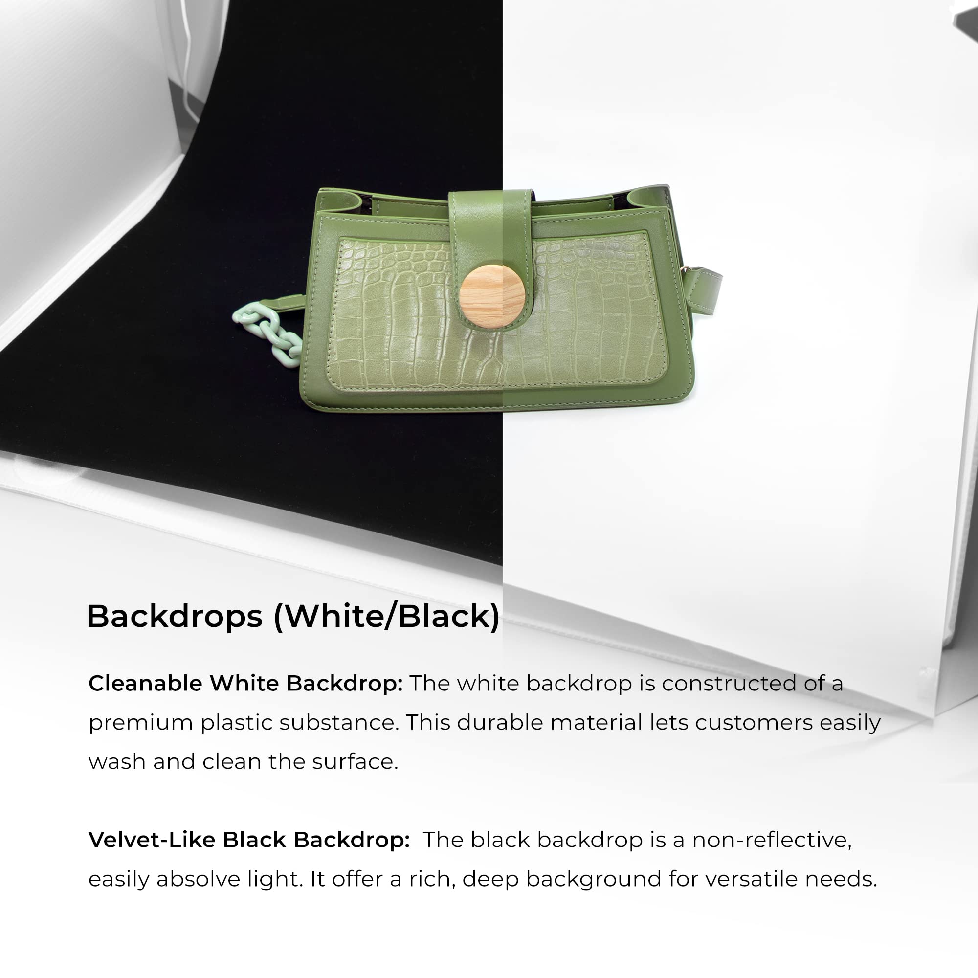 Foldio3 (25Inch Lightbox For Product Photography / 25'' X 25'' / Portable Studio, Dimmable Led Chips, Cri 97+, Background Sheet