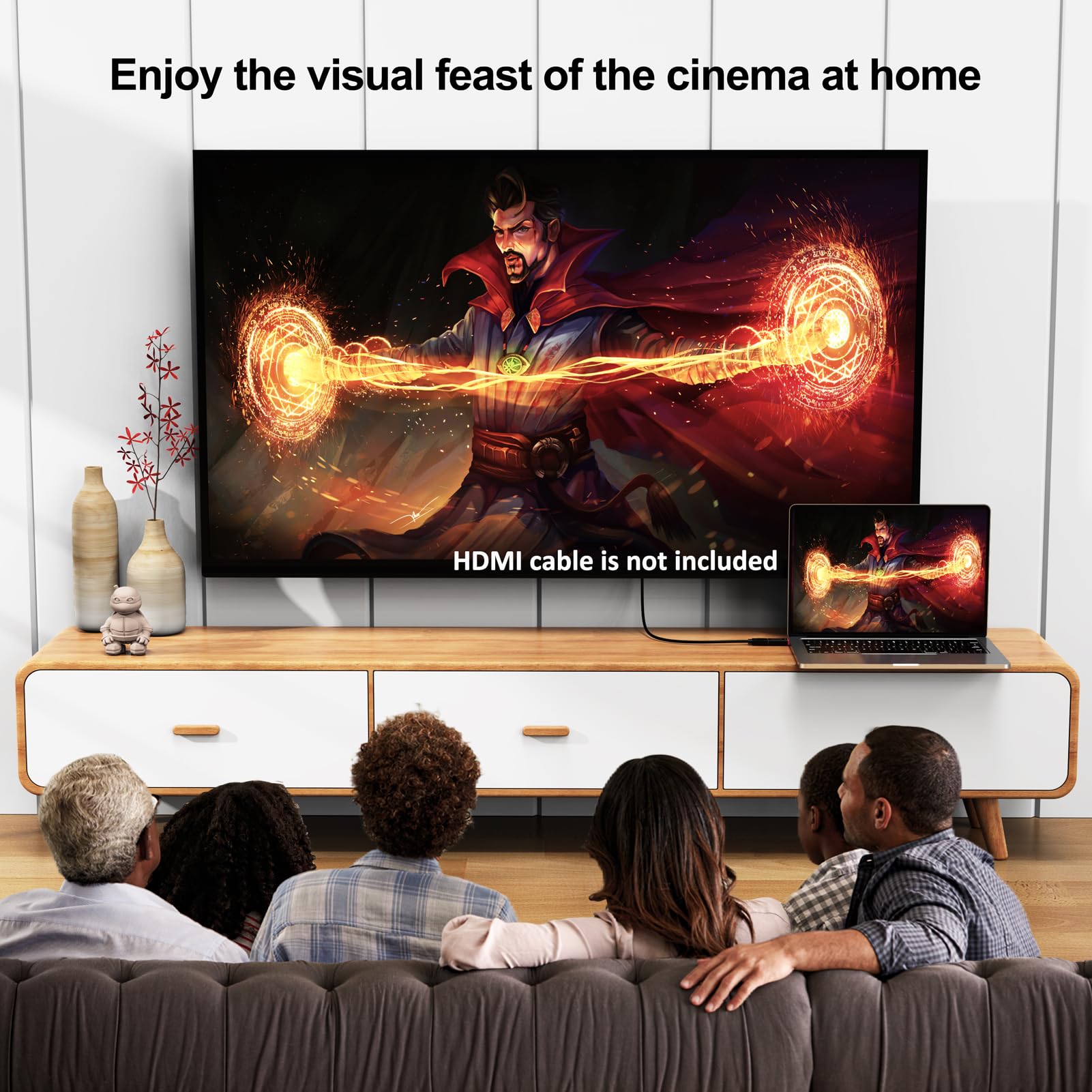 Urelegan Displayport To Hdmi Adapter 10 Pack (Not Usb), 4K Uhd Display Port (Dp) To Hdmi Converter Aluminum Shell Support Video