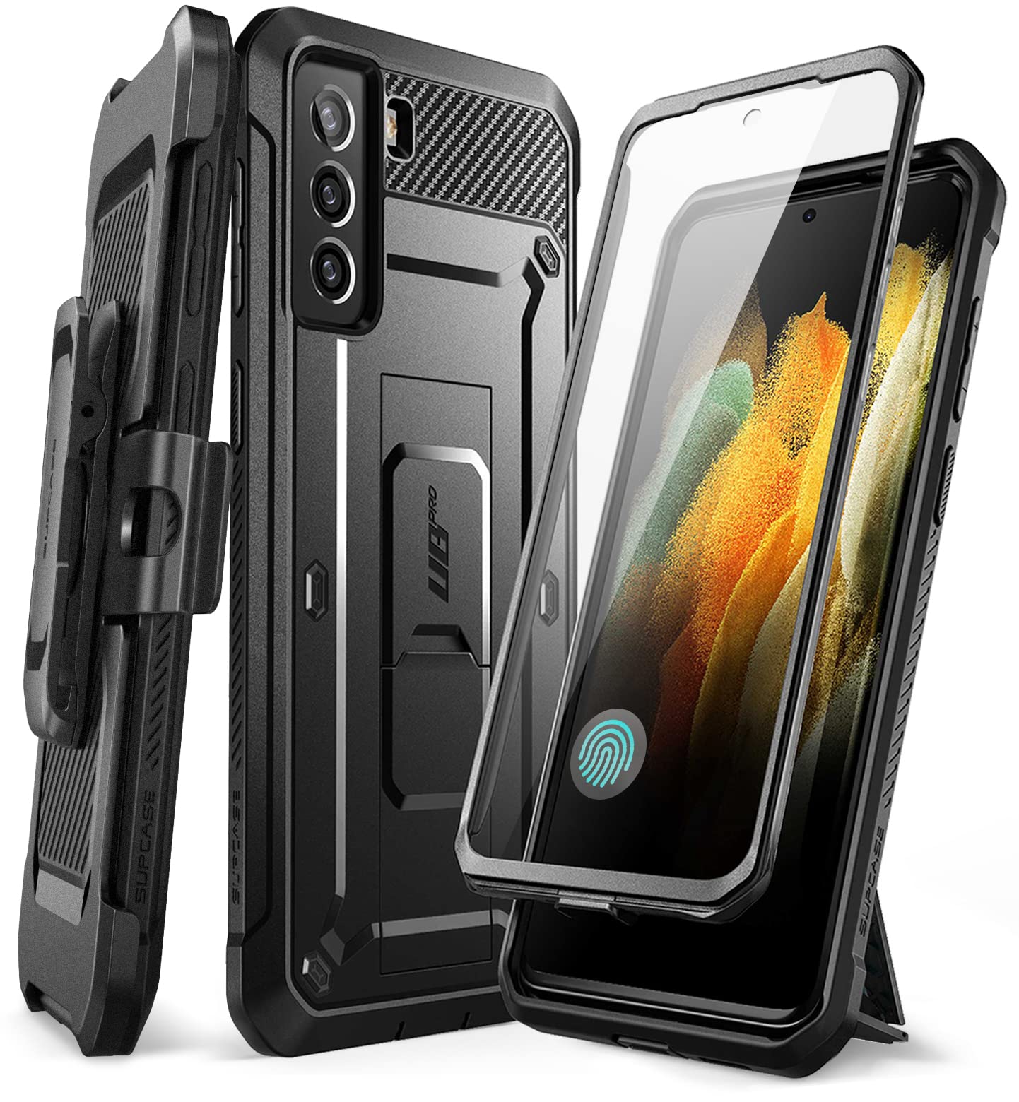 Supcase Unicorn Beetle Pro Series Case Designed For Samsung Galaxy S21 Fe 5G (2022 Release), Full Body Dual Layer Rugged Holster