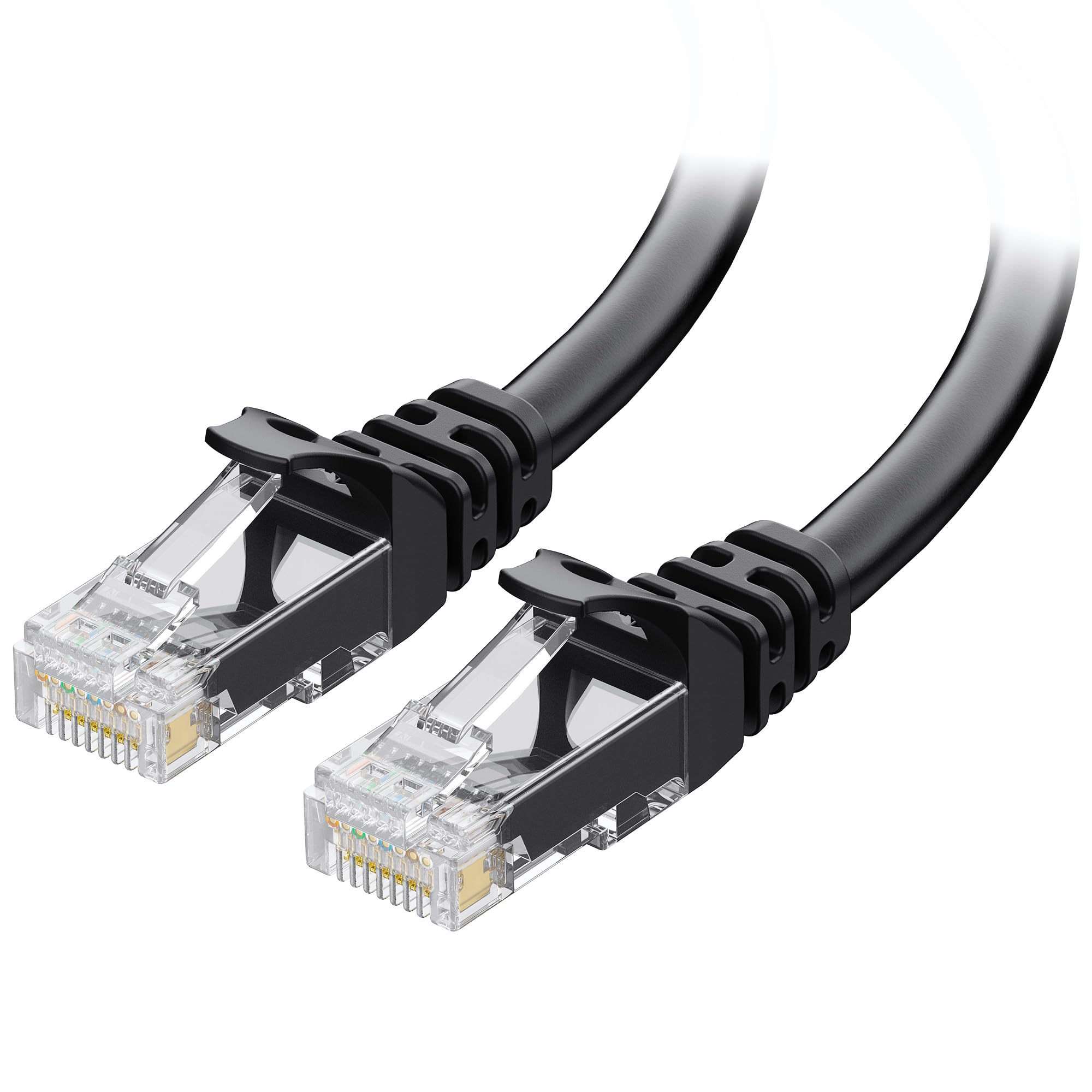 Cable Matters 10Gbps Snagless Cat 6 Ethernet Cable   30ft, Cat 6 Cable, Cat6 Cord, Ethernet Cord, Black