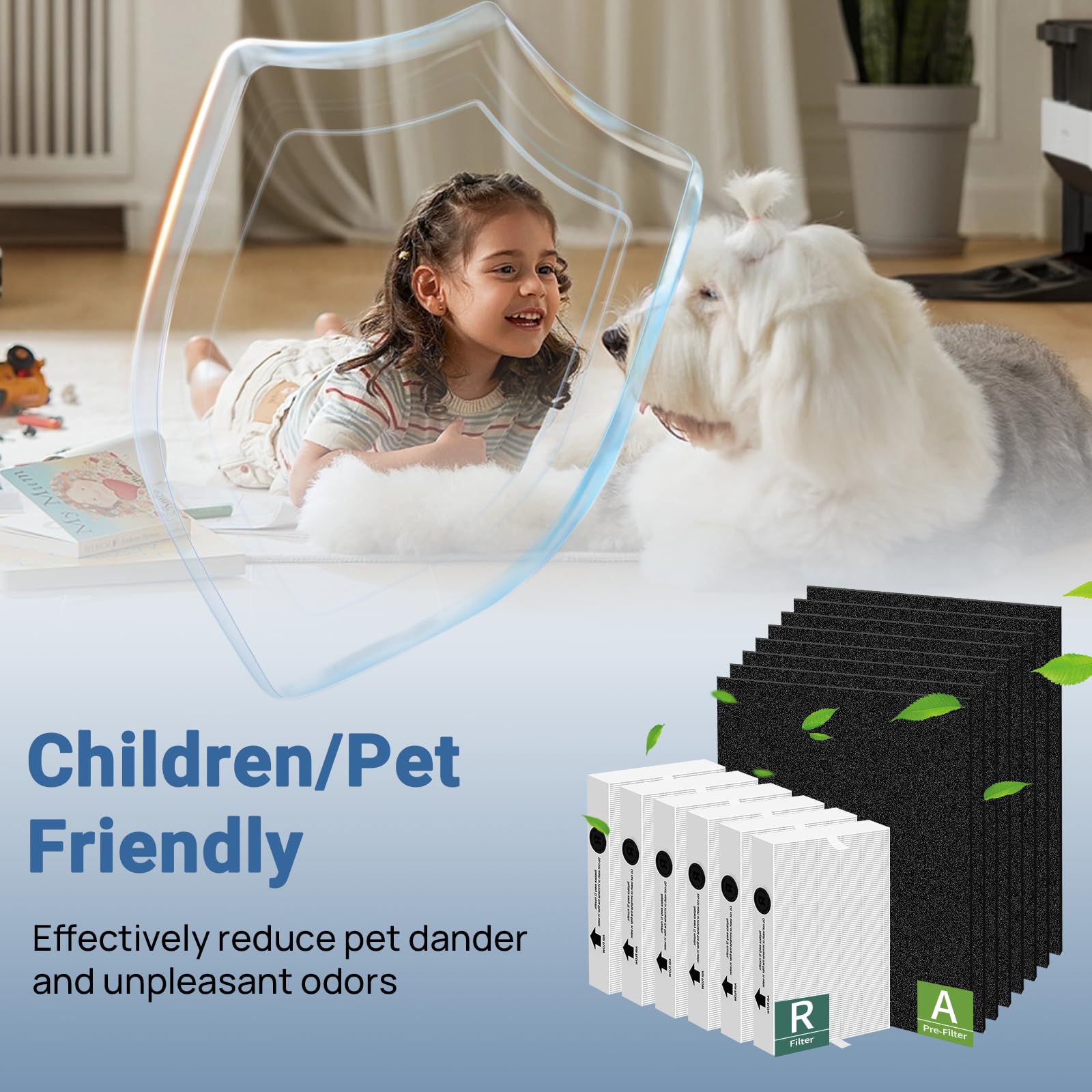 Hpa300 Hepa Filter Replacement For Honeywell Hpa300 Series Air Purifiers Hpa300, Hpa300Vp, Hpa304, Hpa3300, Replace Hrf Arvp300,