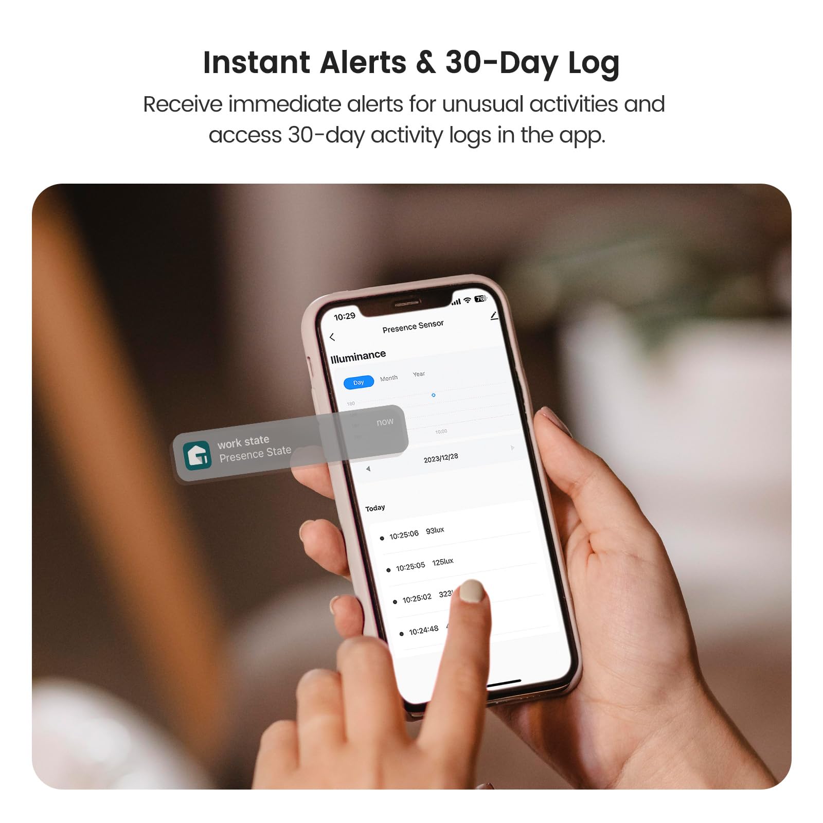 Treatlife Wifi Presence Sensor 3 Pack, 24G Mmwave Radar Smart Motion Sensor Wired, Support Alexa/Google Home, Real Time Human Oc