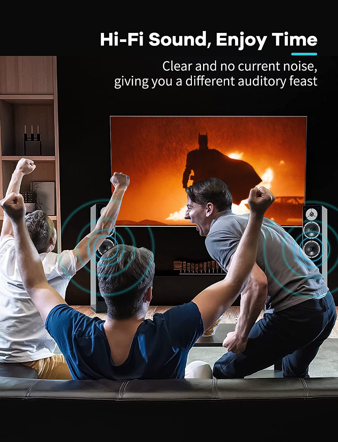 4 Port Bi Directional Rca Audio Switcher, 4 Way Stereo L/R Sound Channel 2 In 4 Out Or 4 In 2 Out, L/R Sound Channel Audio Switch Splitter Rca Stereo Switch Selector For Dvd Stereo Speaker Cd Player