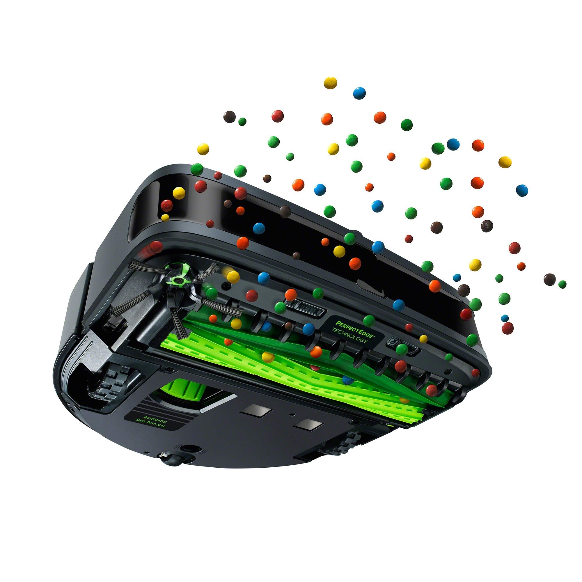 Irobot Authentic Replacement Parts  Roomba S Series Replacement Dual Multi Surface Rubber Brushes, Green