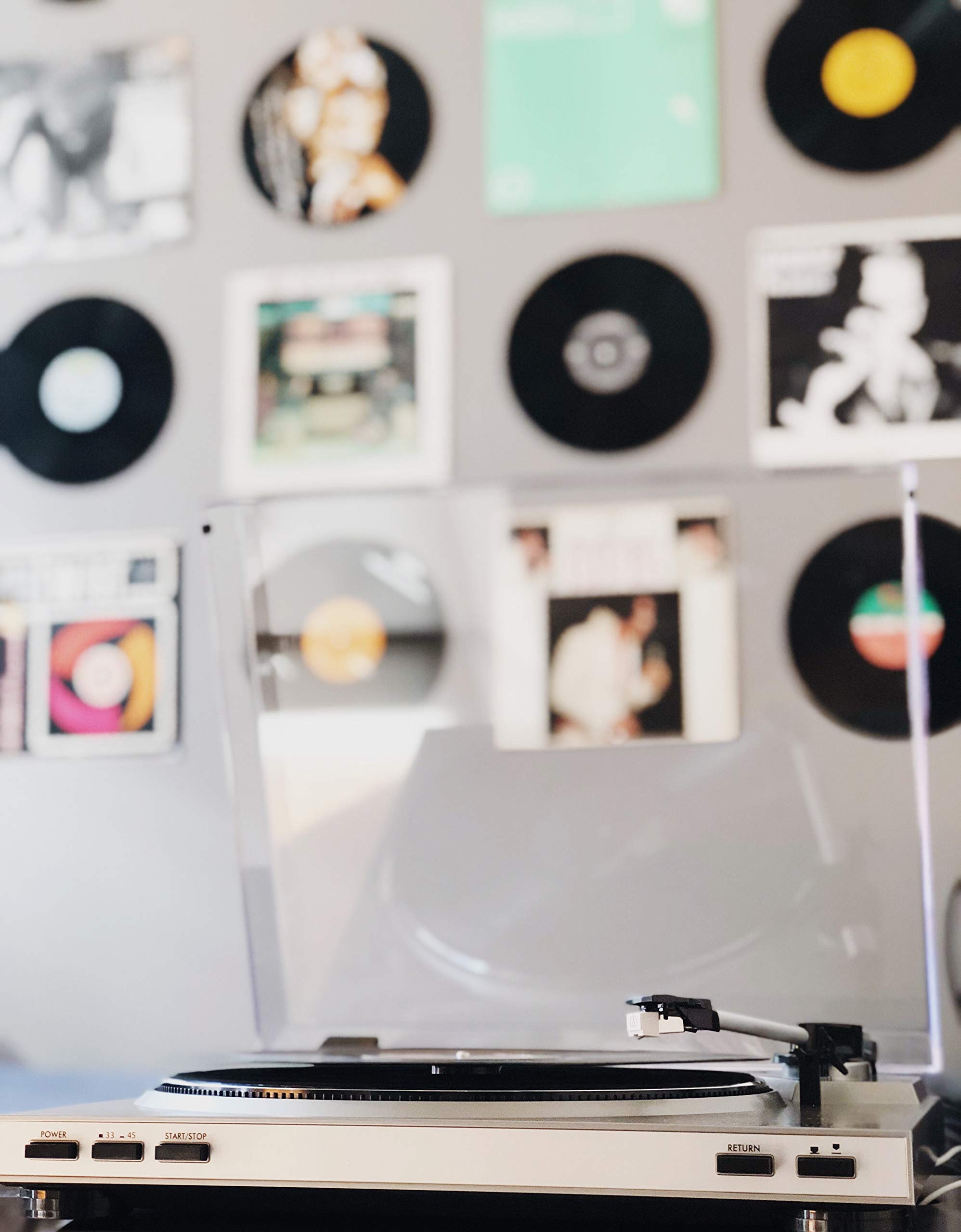 Victrola Pro Usb Record Player With 2-Speed Turntable And Dust Cover, Silver (Vpro-3100-Slv)