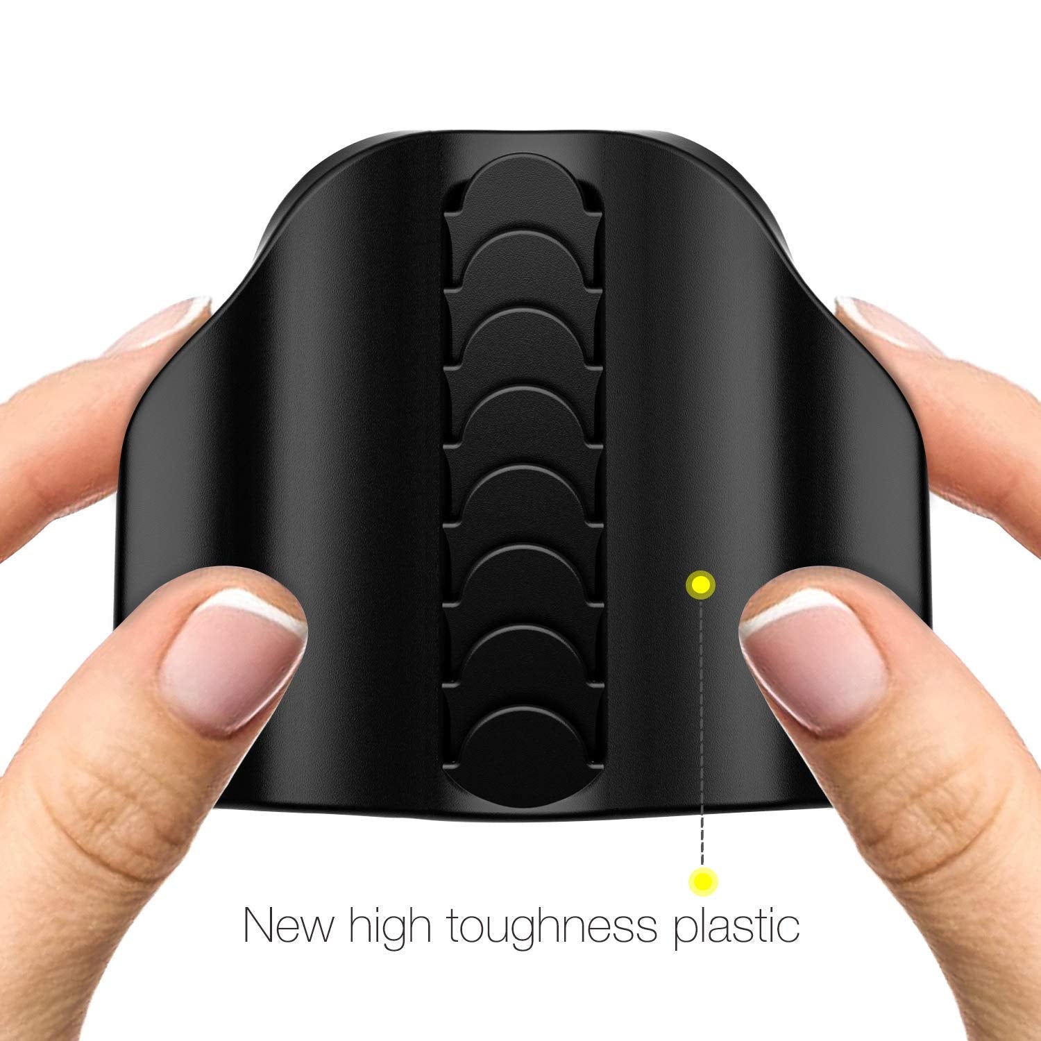 Moukey Microphone Mic Clip Holder For Mic Stand With 5/8 Male To 3/8 Female Adapter, 2-Pack