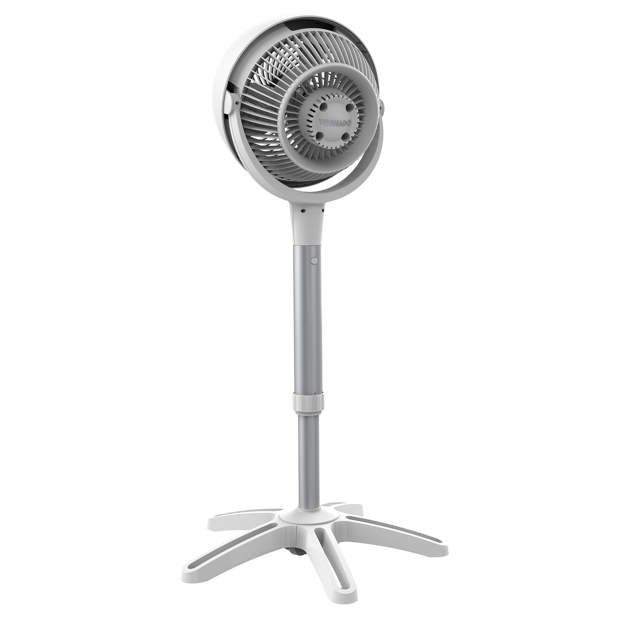 Vornado 683Dc Energy Smart Medium Pedestal Air Circulator Fan With Variable Speed Control,White